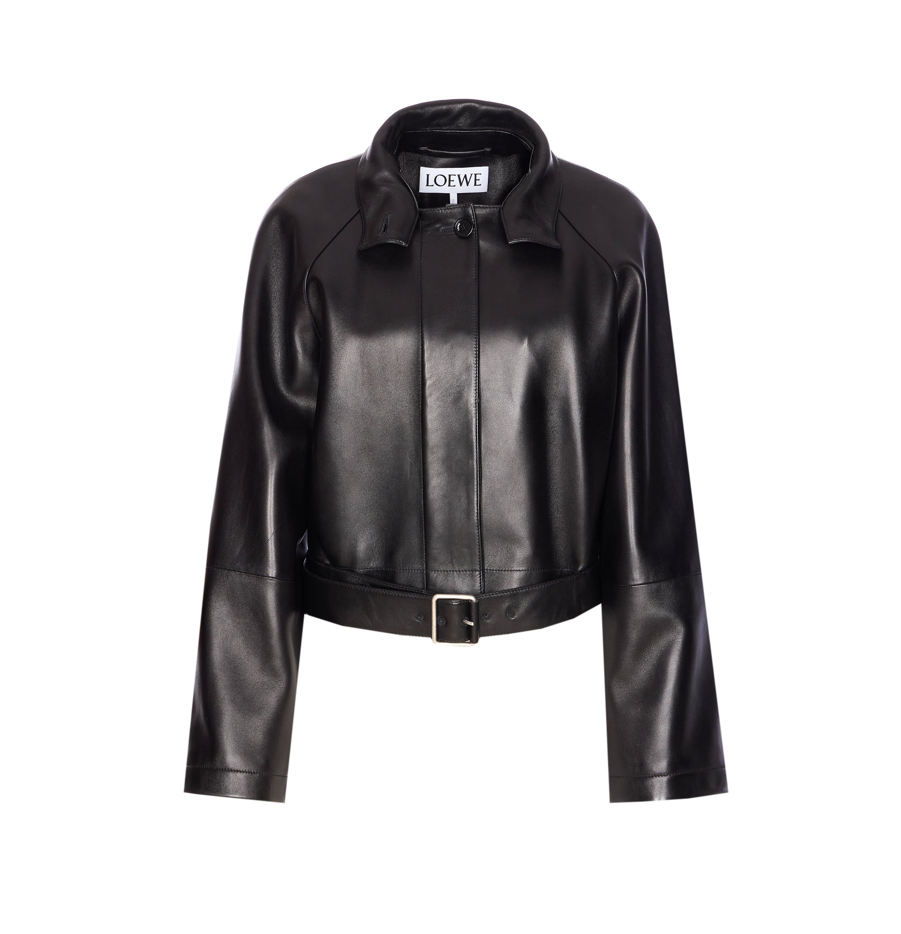 Loewe Jackets Black Lamb Leather