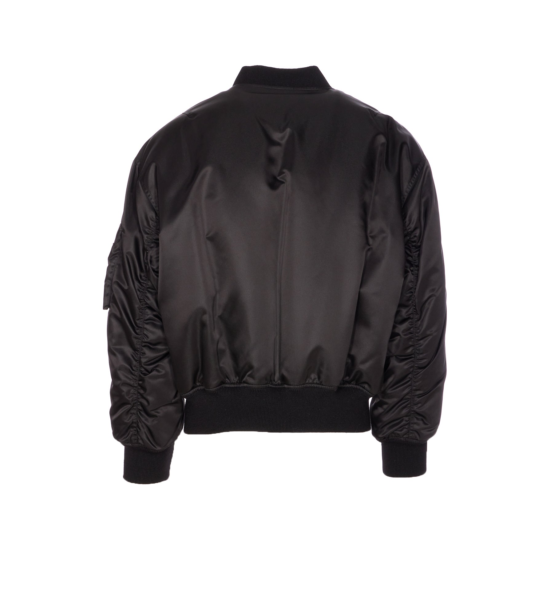 Saint Laurent Jackets Black Polyamide