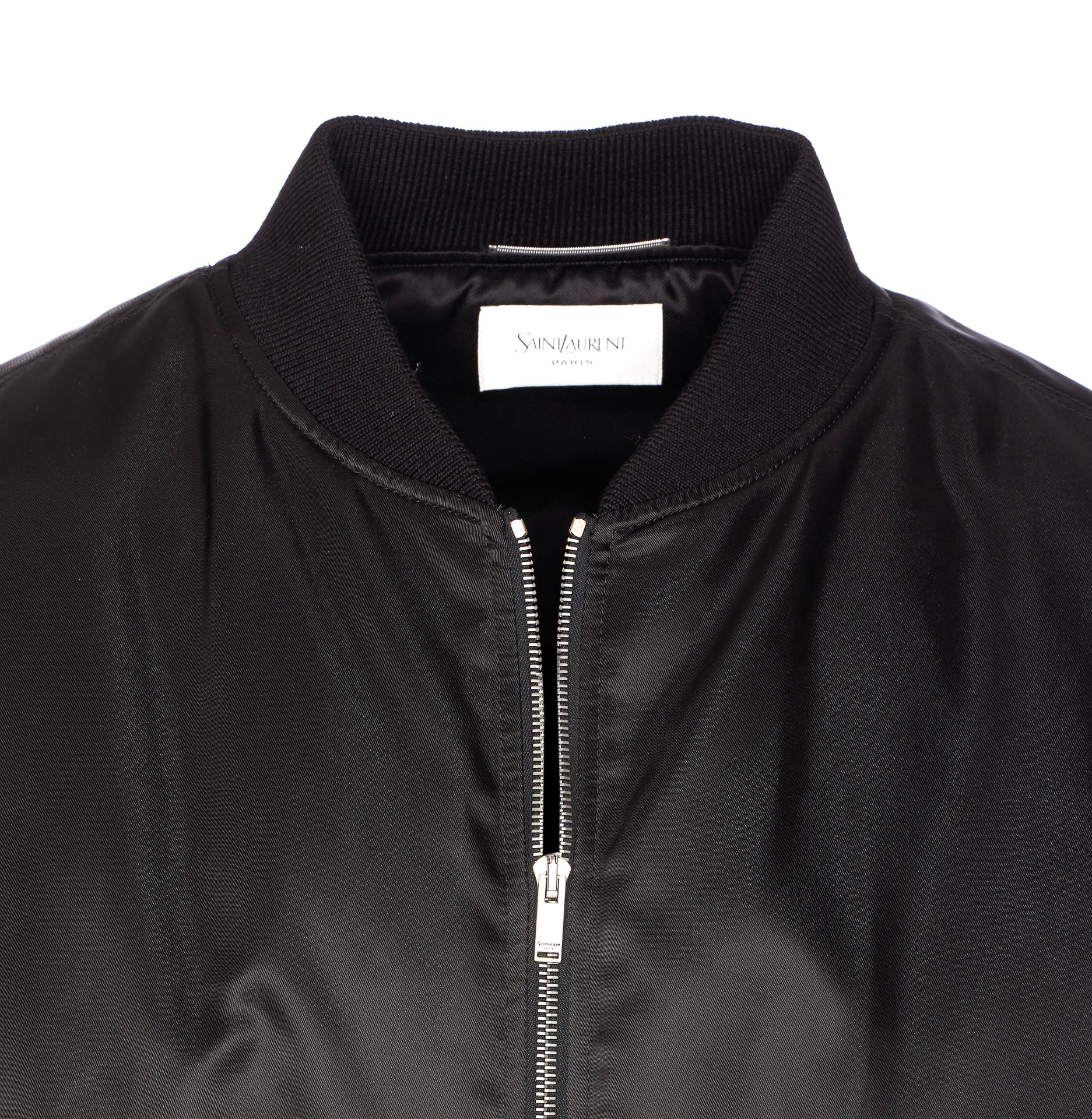 Saint Laurent Jackets Black Polyamide