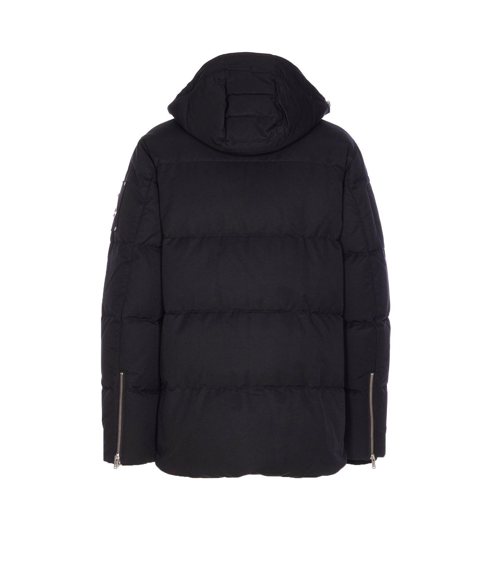 Moose Knuckles Coats Black Cotton