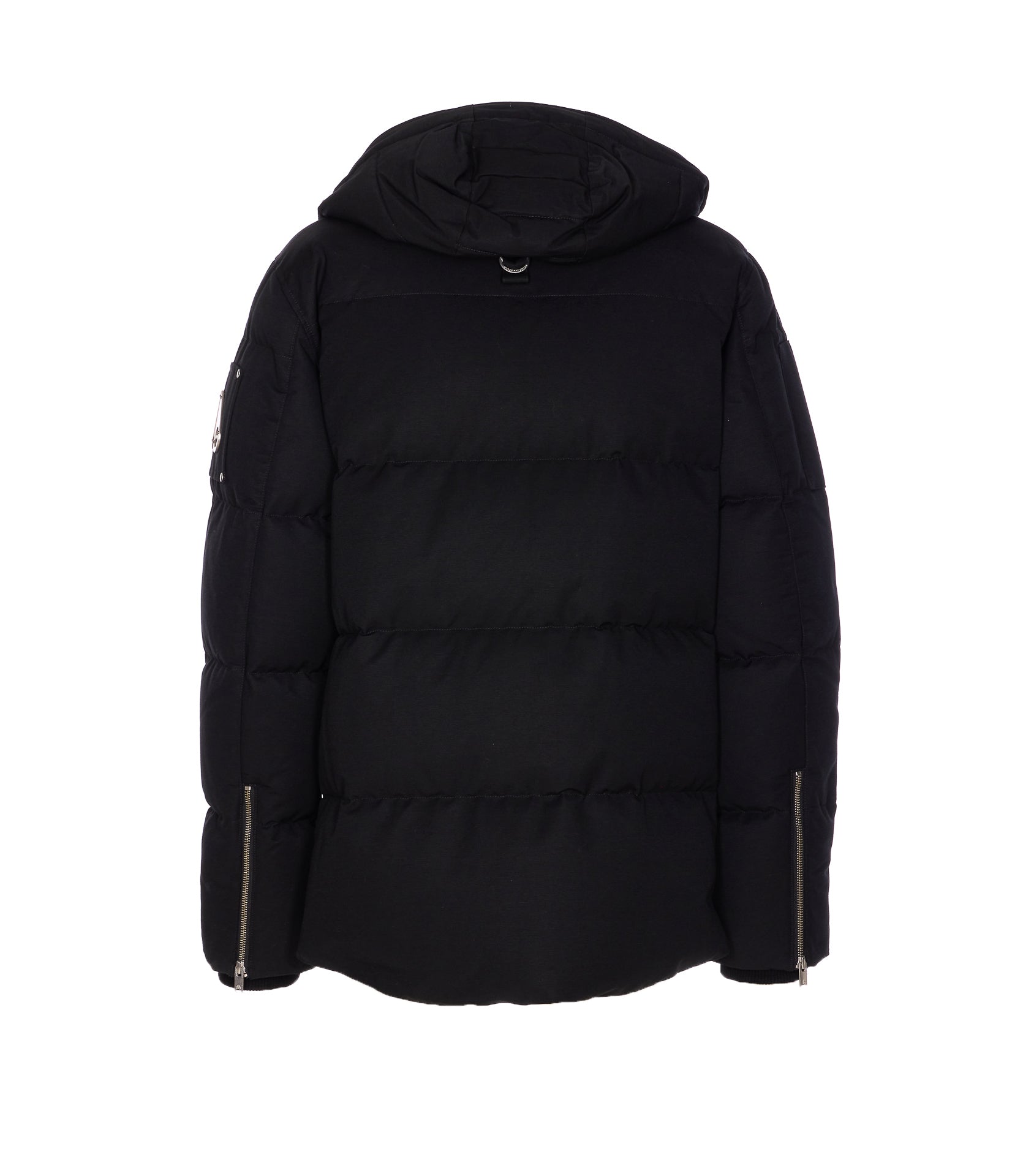 Moose Knuckles Coats Black Cotton