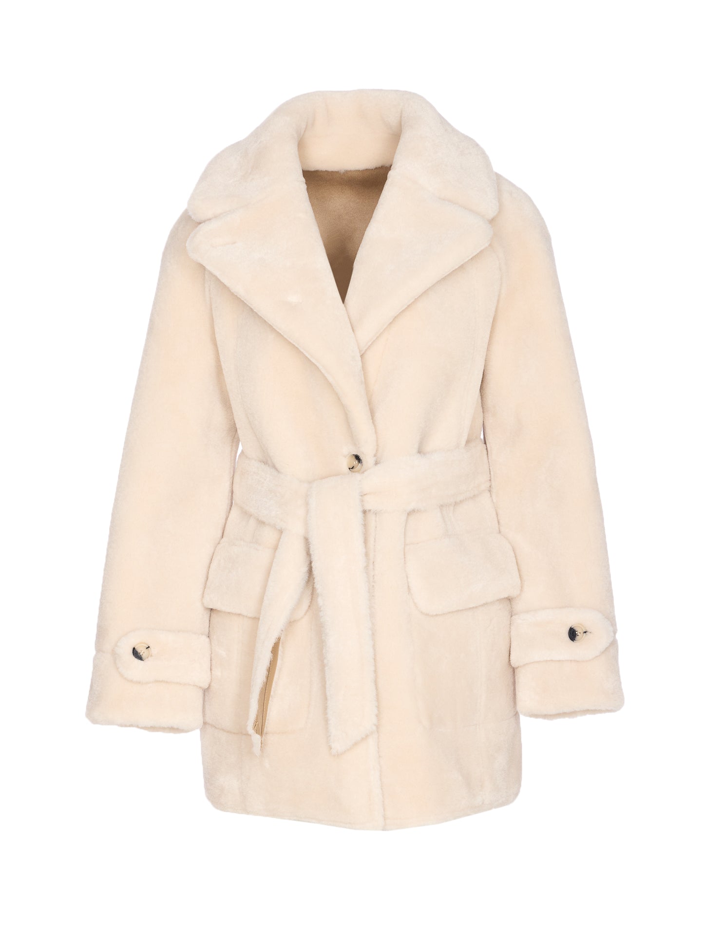 Urbancode Coats Beige Polyester