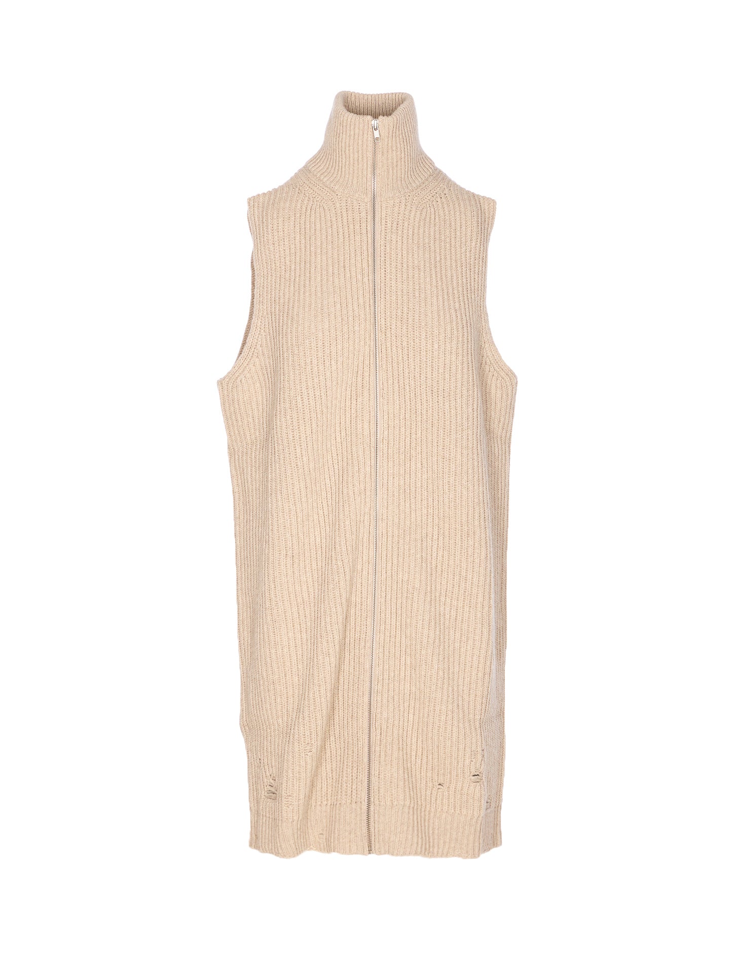 Mm6 Maison Margiela Top Beige Wool