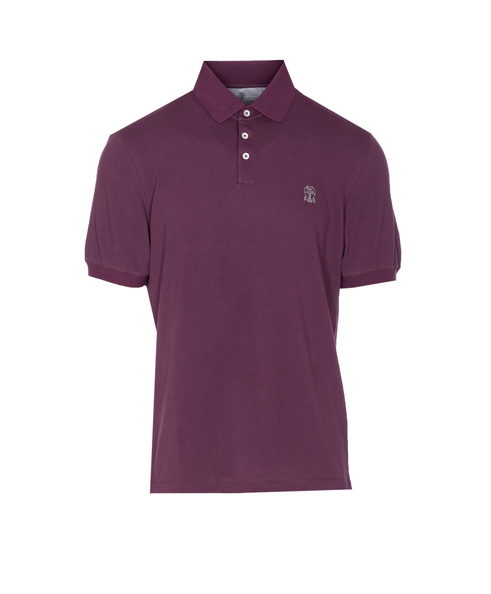 Brunello Cucinelli T-Shirts And Polos Purple Cotton