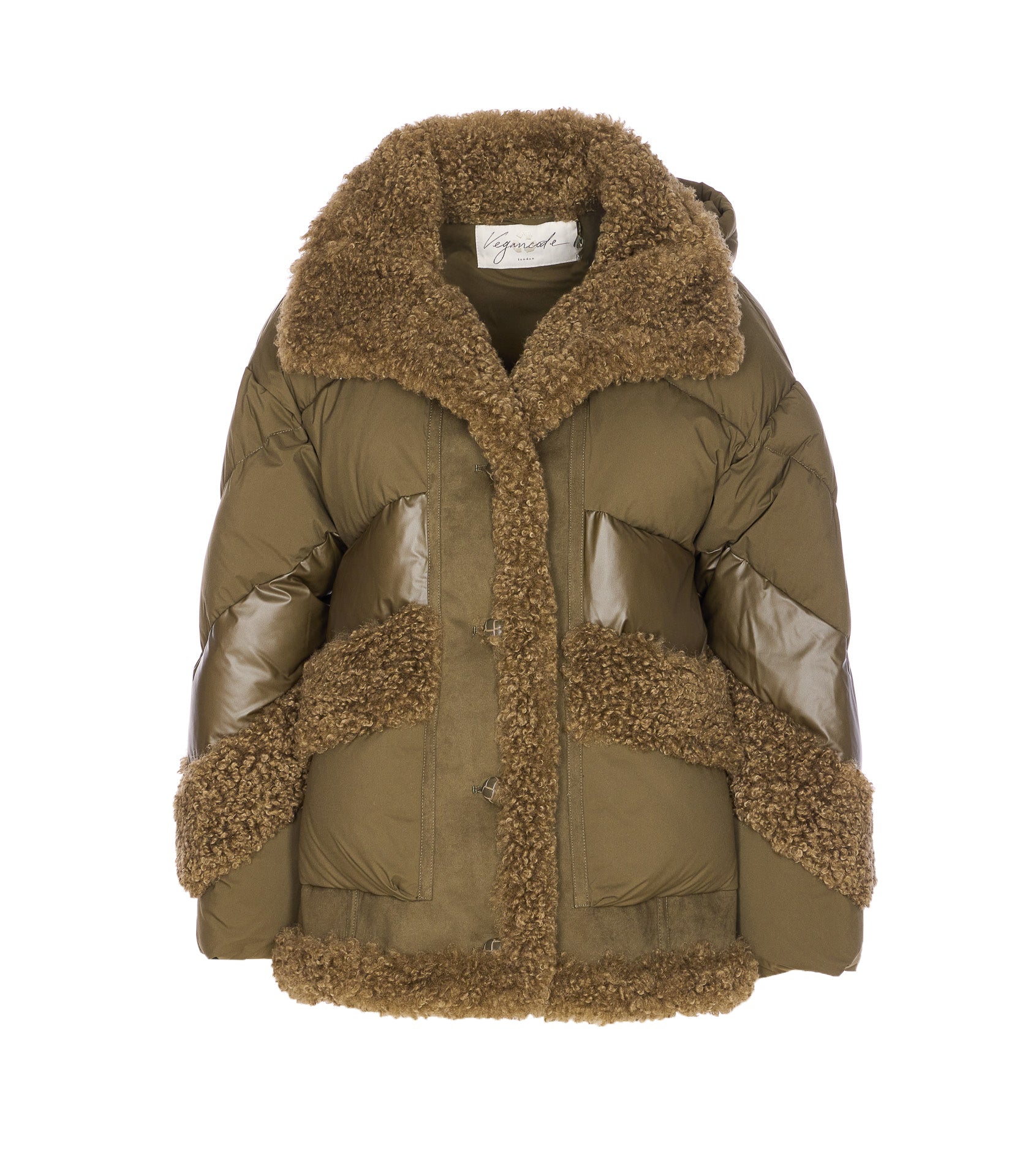 Vegancode Coats Green Polyester