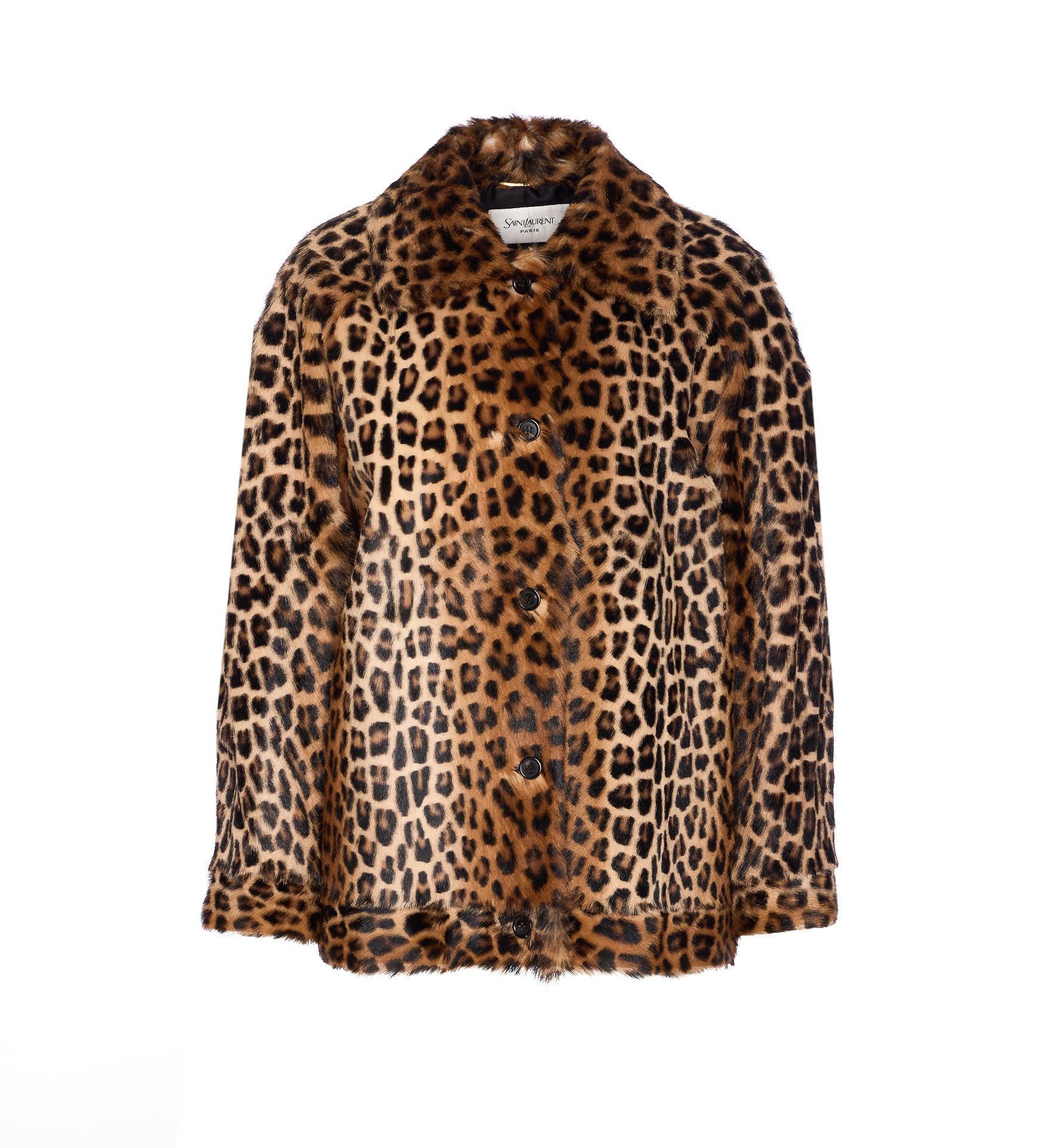 Saint Laurent Jackets Brown Goat Hair