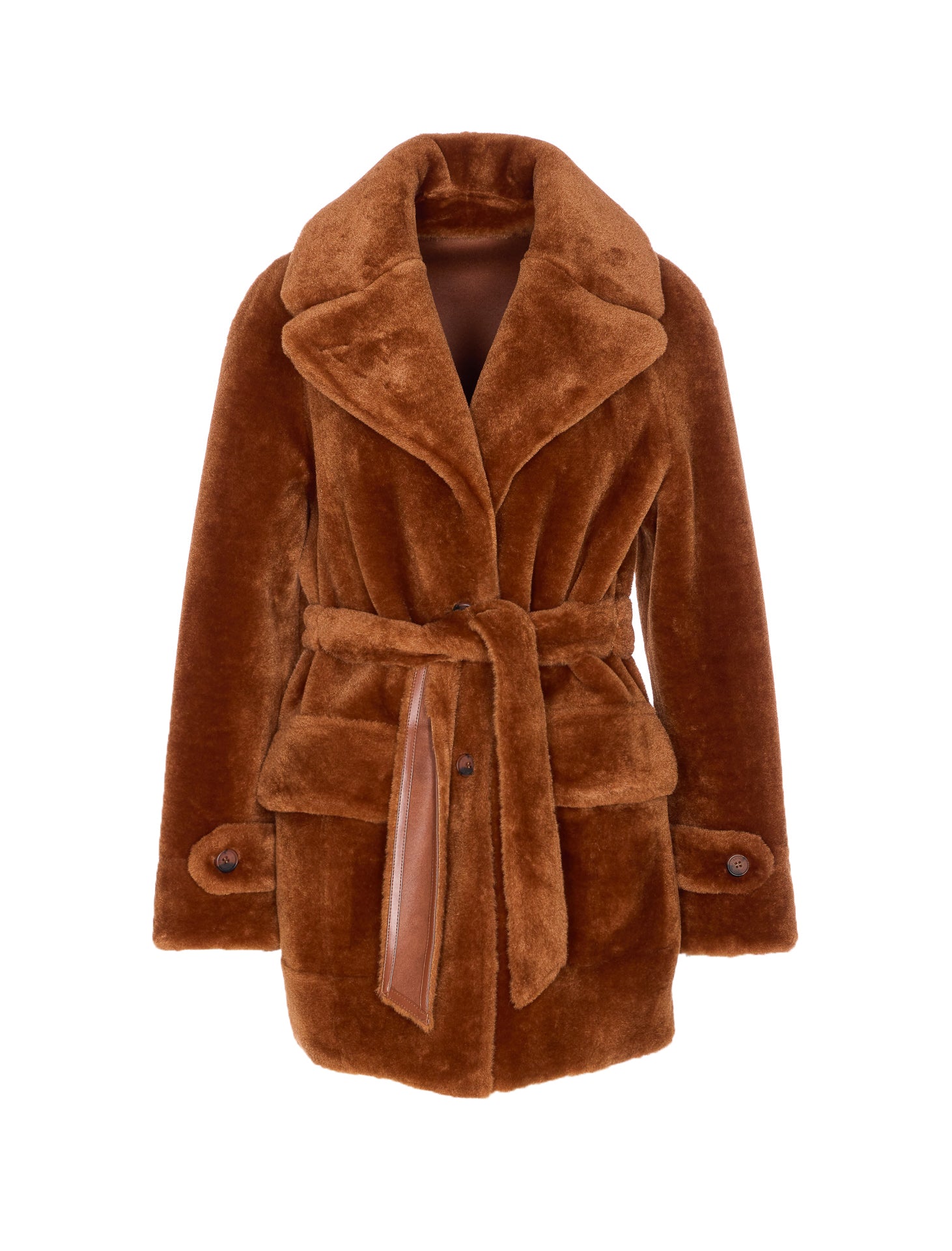 Urbancode Coats Brown Polyester