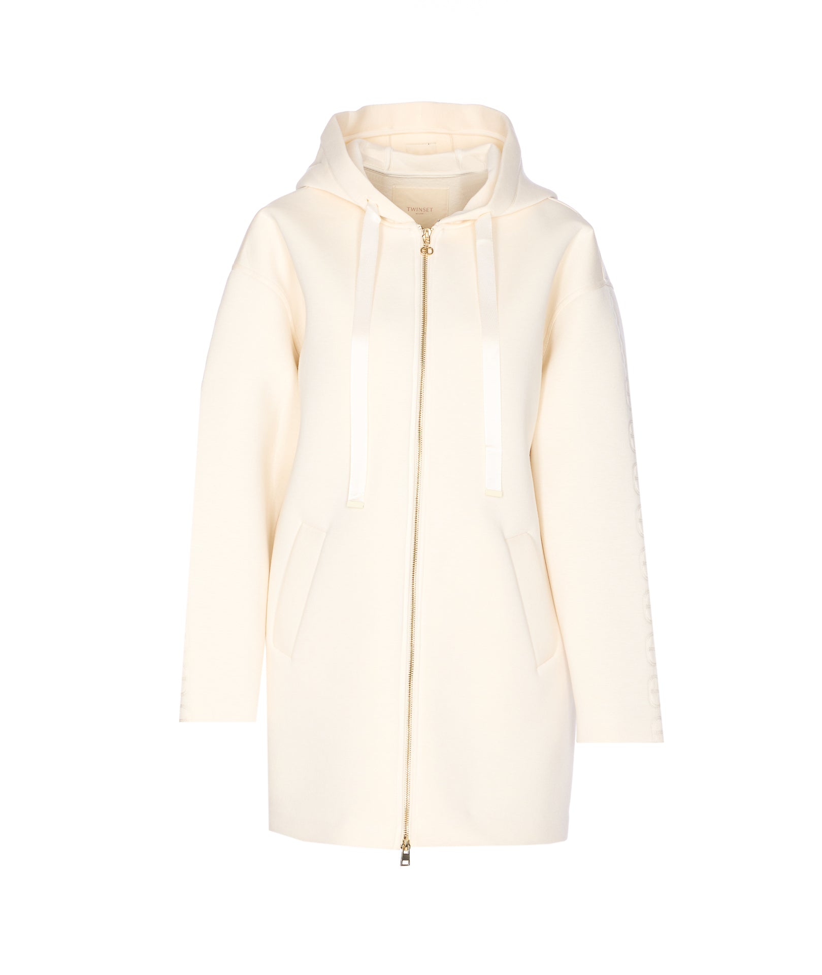 Twin-Set Coats White Viscose