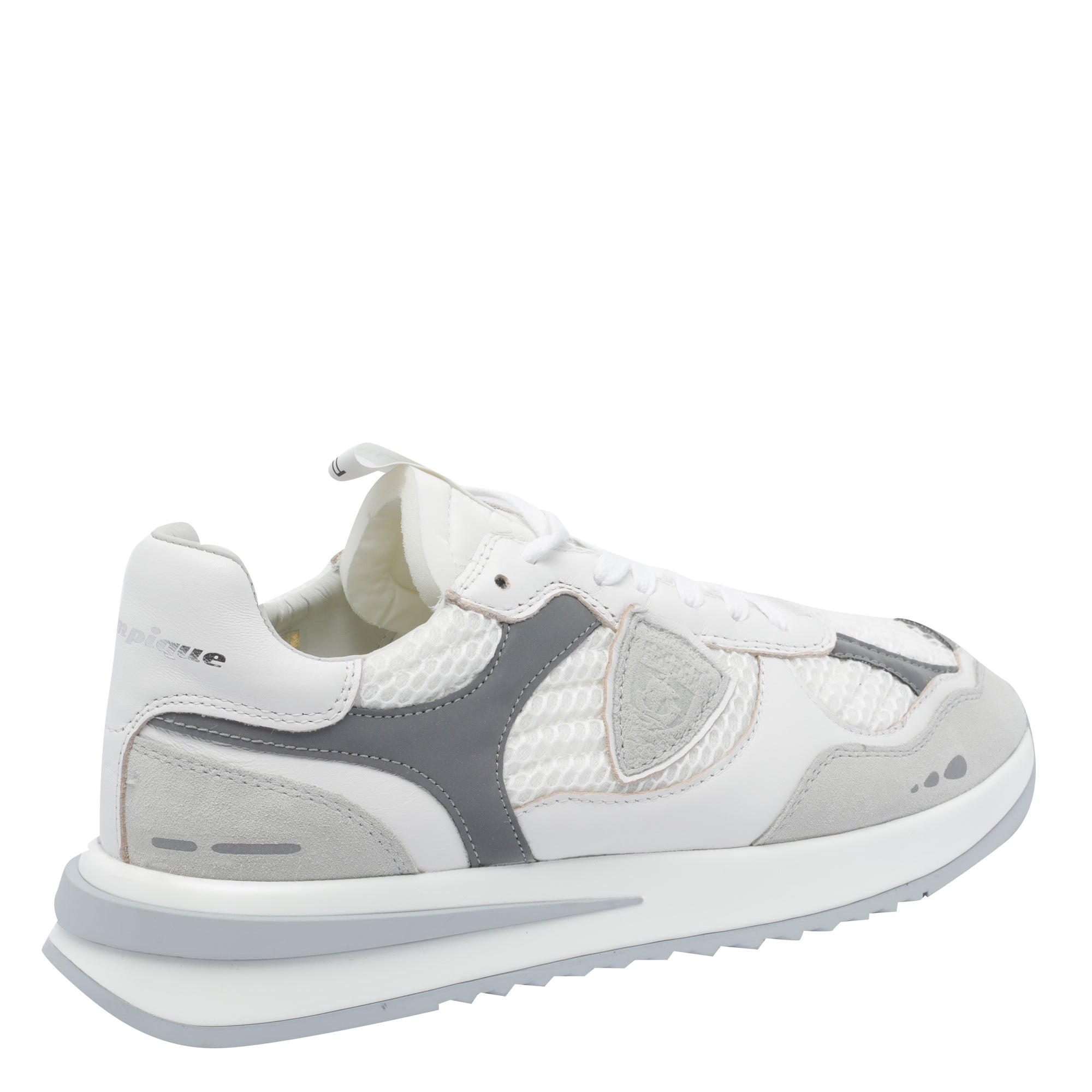Philippe Model Sneakers White Fabric+leather/rubber Sole