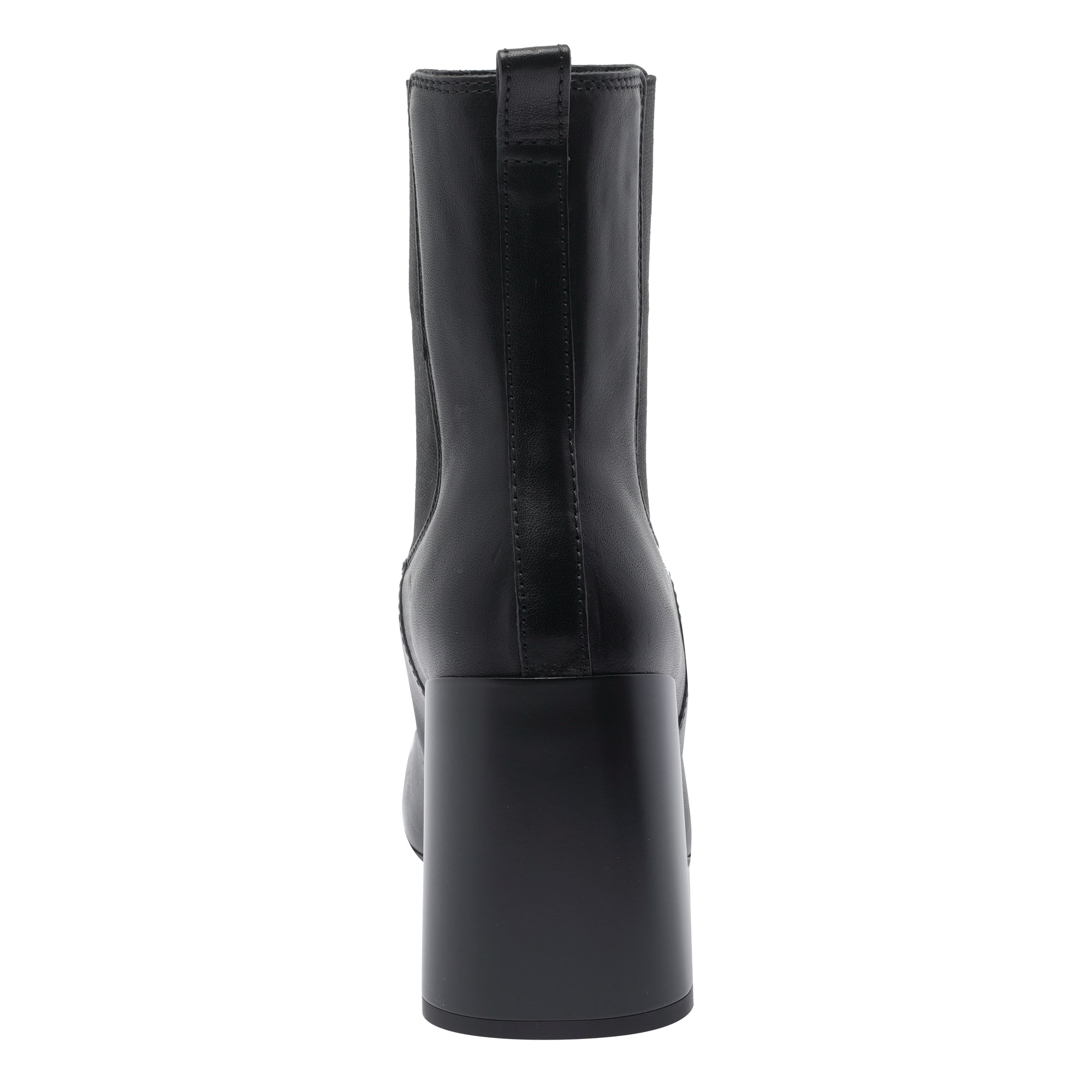Hogan Boots Black Leather/rubber Sole