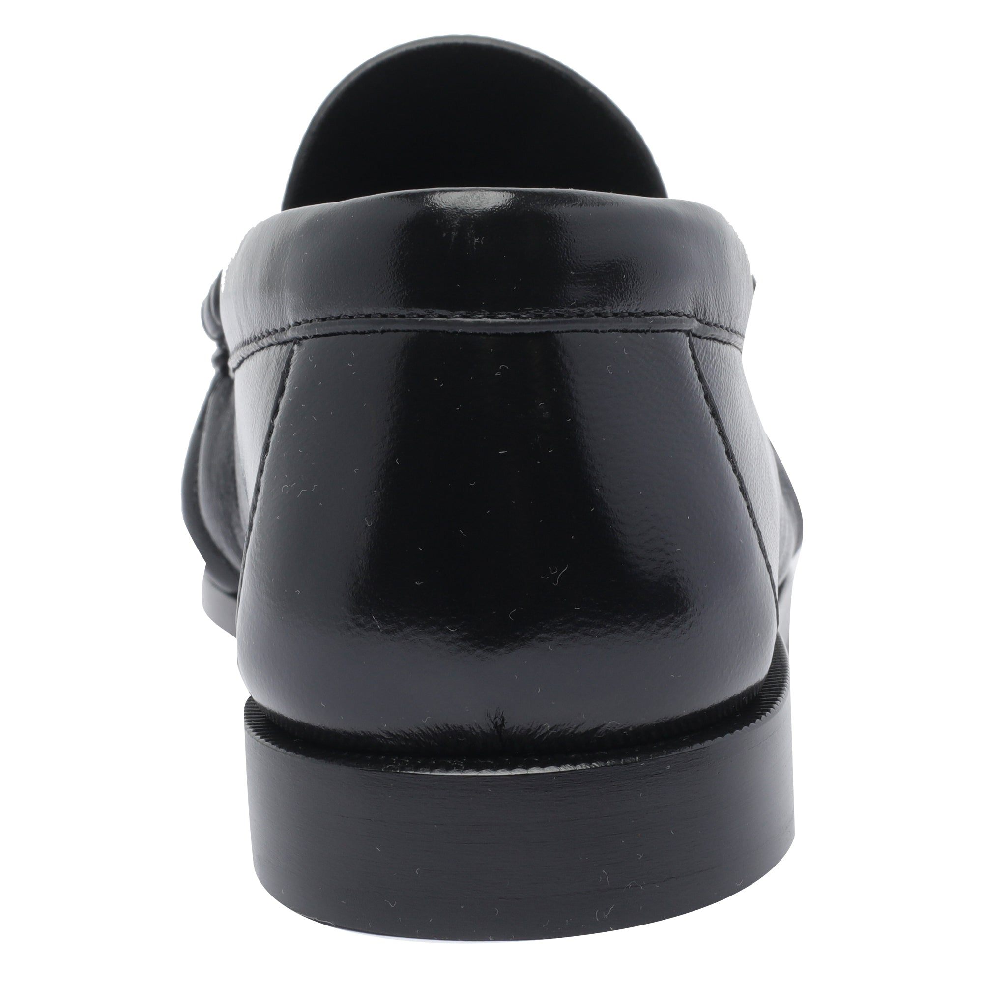 Saint Laurent Flat Shoes Black Leather/leather Sole