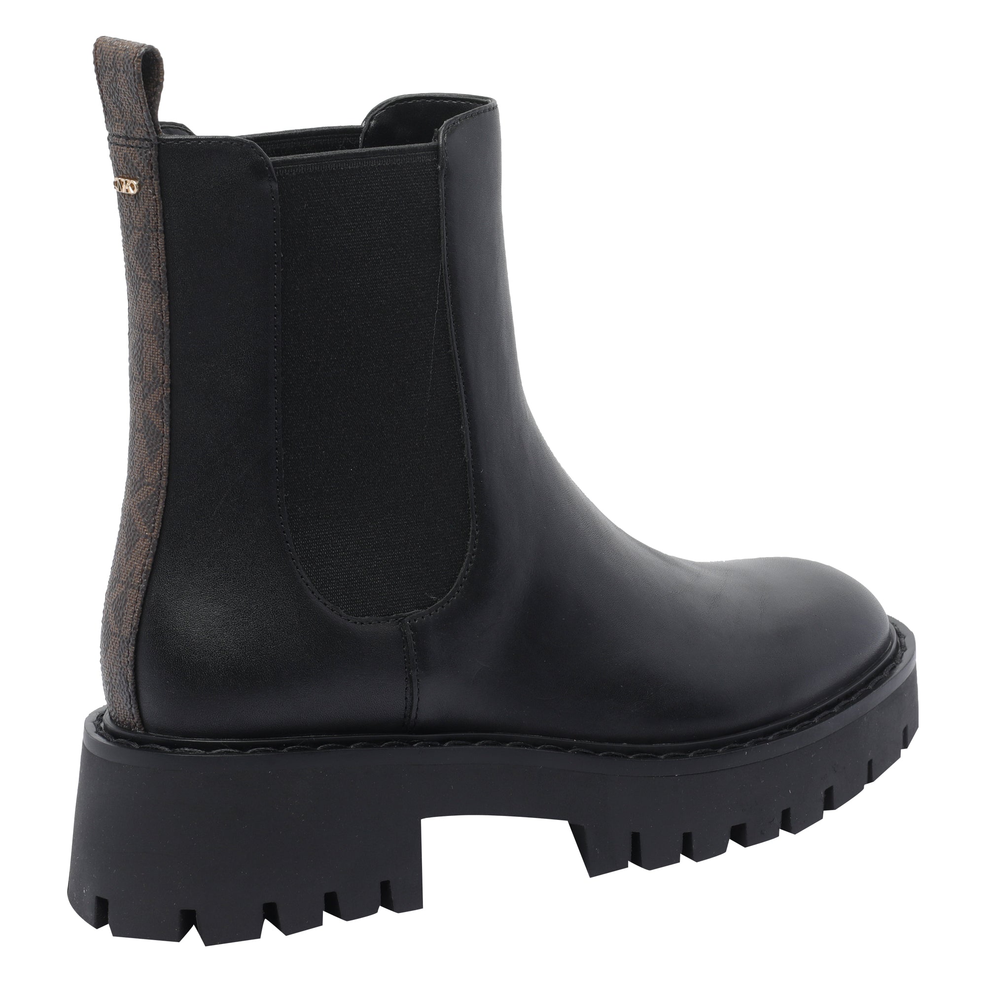 Michael Kors Boots Black Fabric+leather/rubber Sole