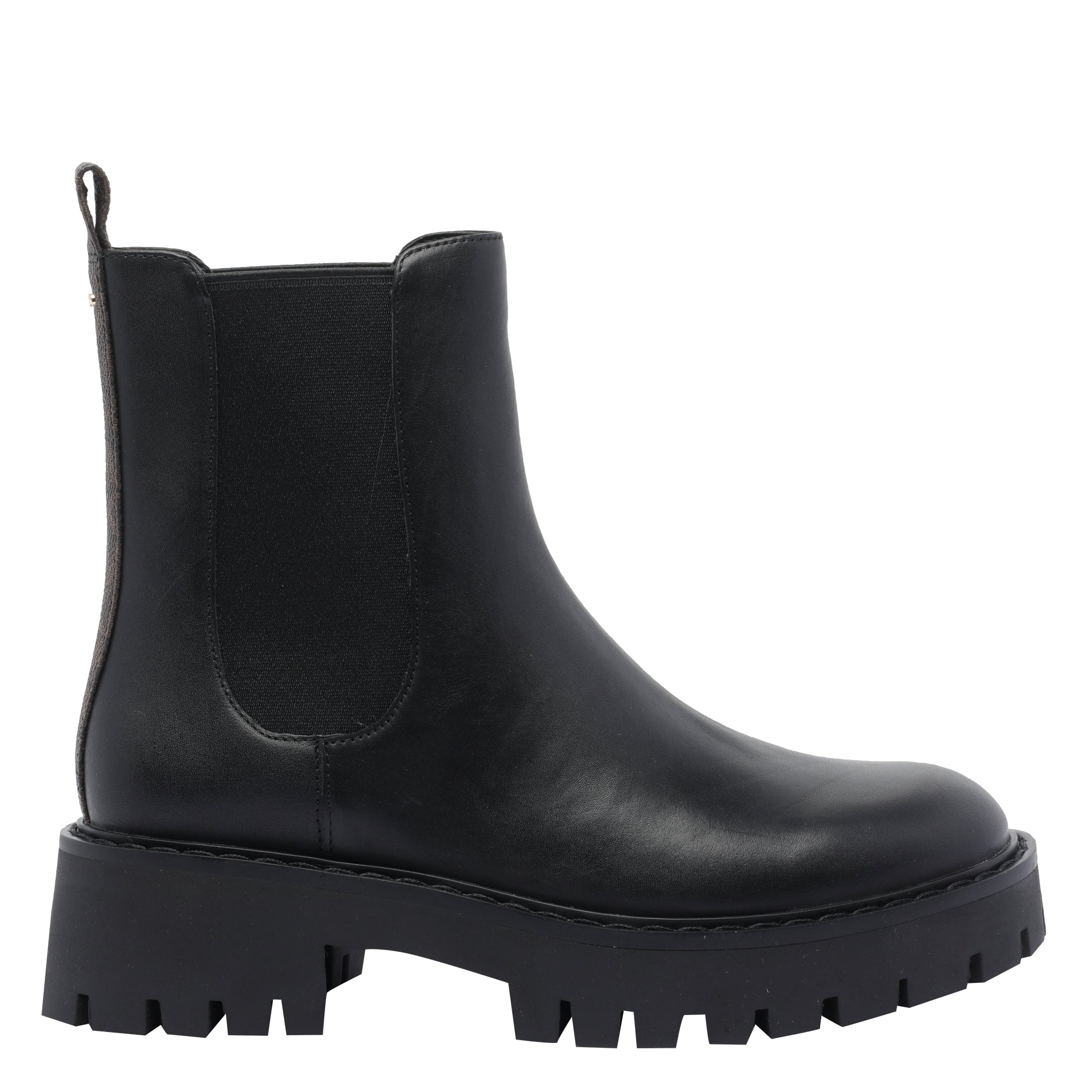 Michael Kors Boots Black Fabric+leather/rubber Sole