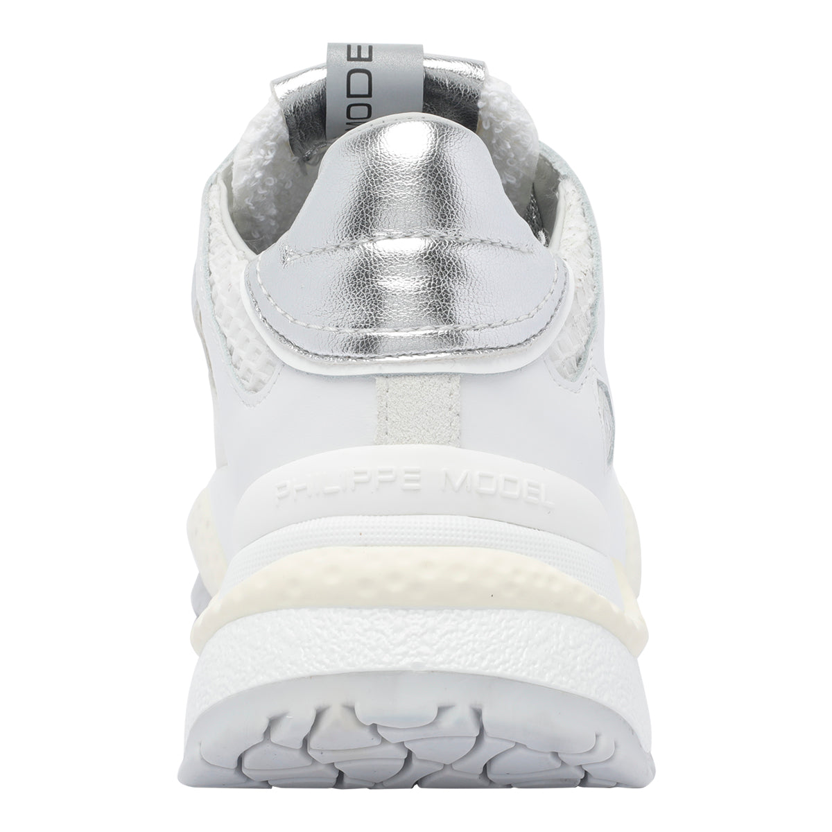 Philippe Model Sneakers White Fabric+calf/rubber Sole