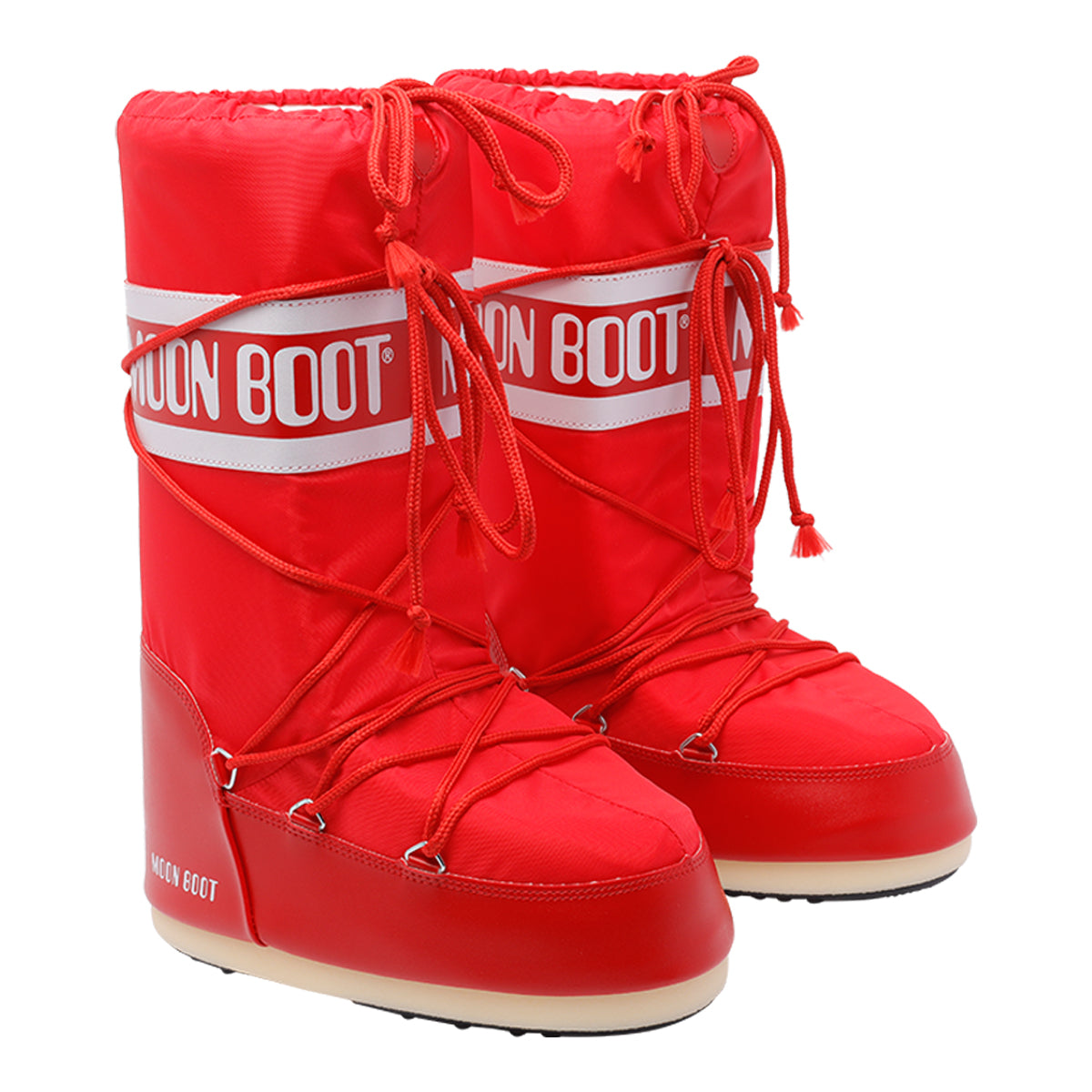 Moon Boot Red Nylon