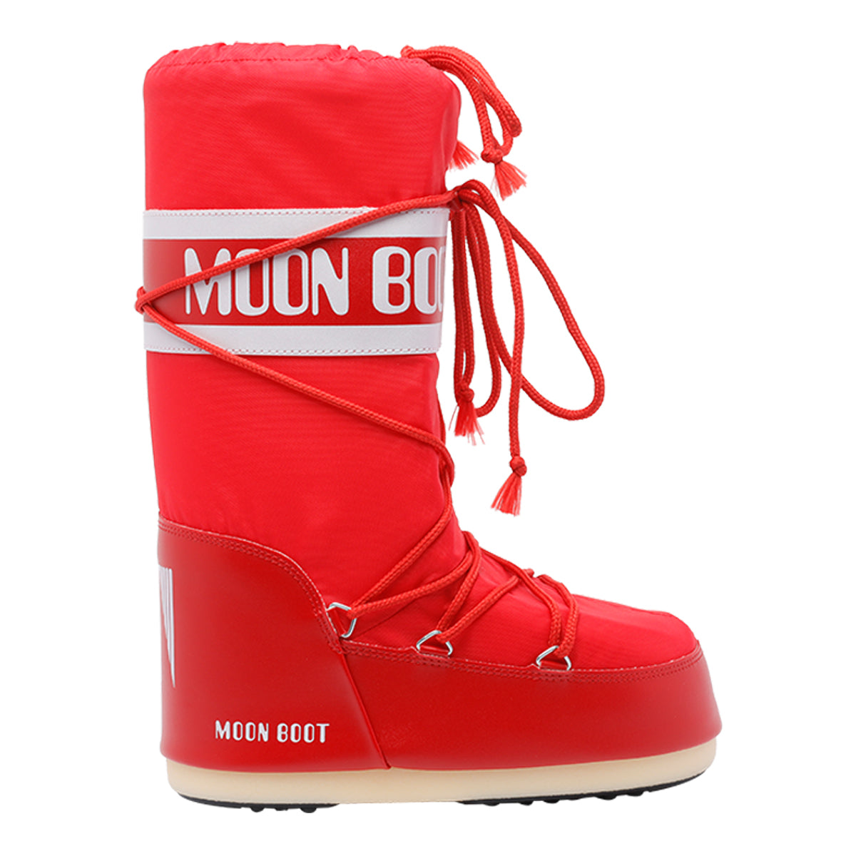 Moon Boot Red Nylon