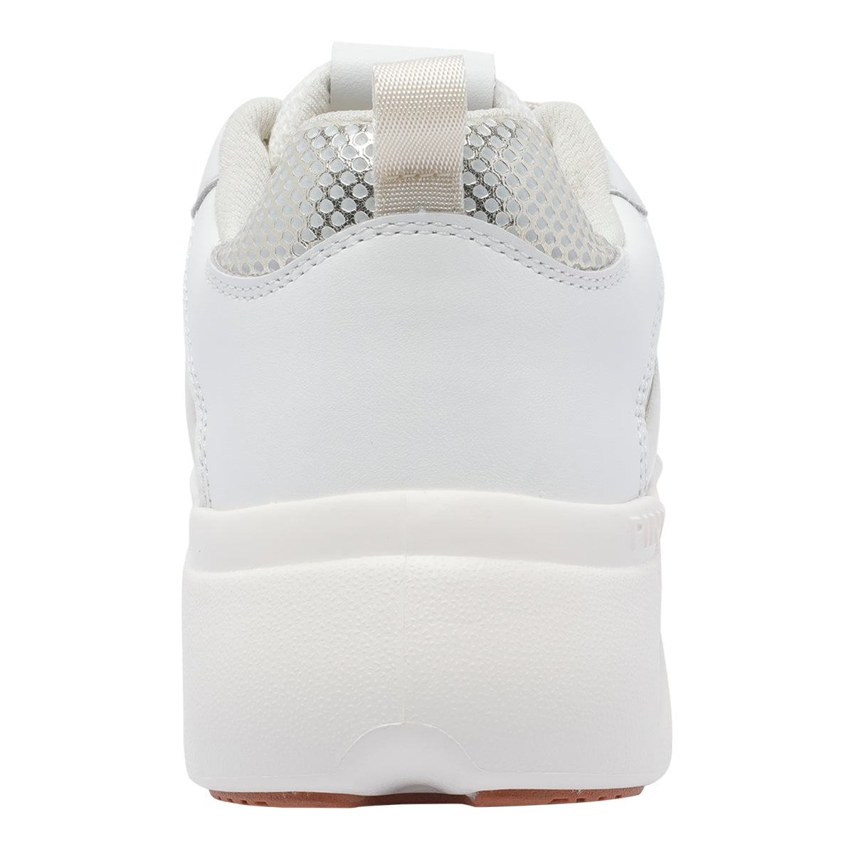 Pinko Sneakers White Fabric+leather/rubber Sole