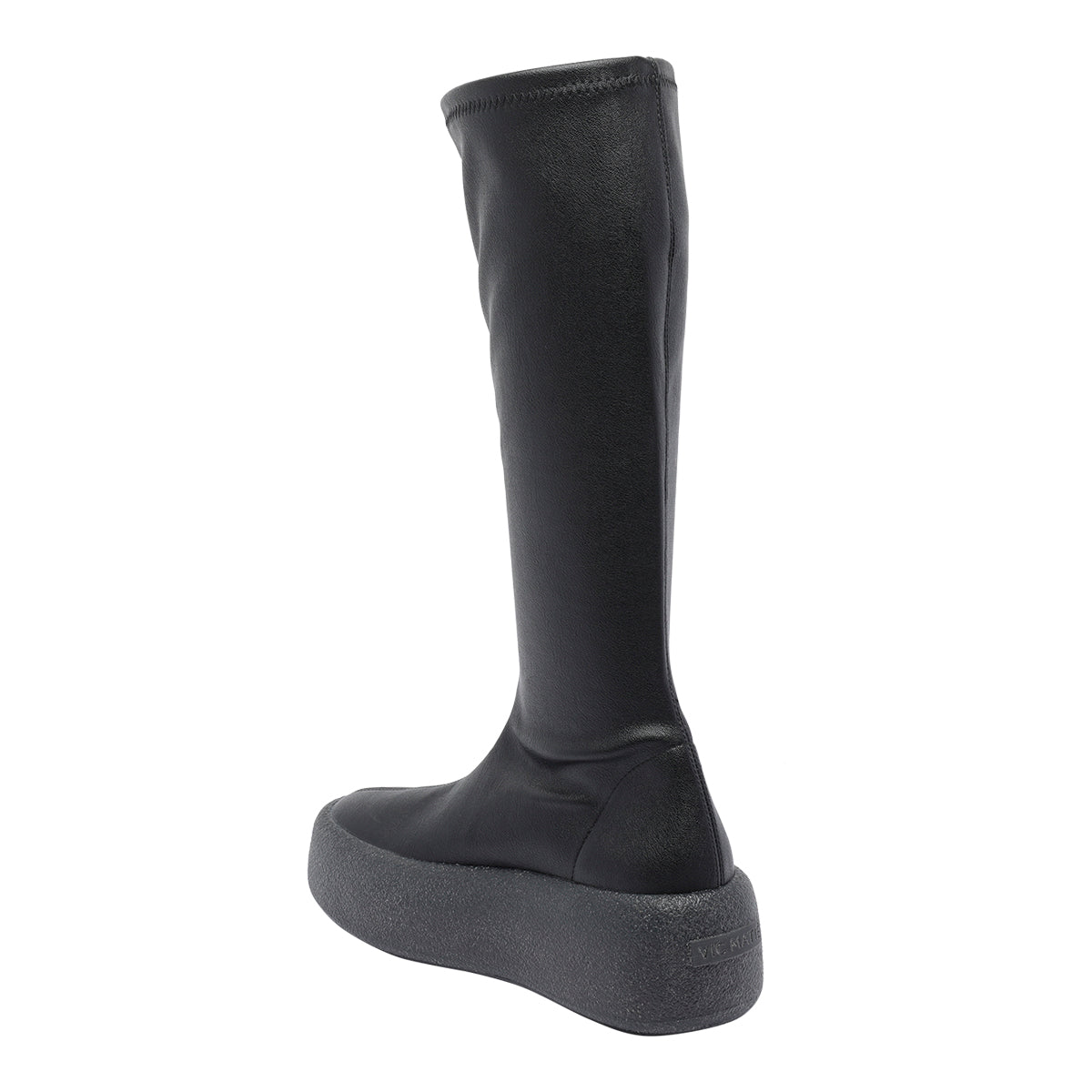 Vic Matie Boots Black Leather/rubber Sole