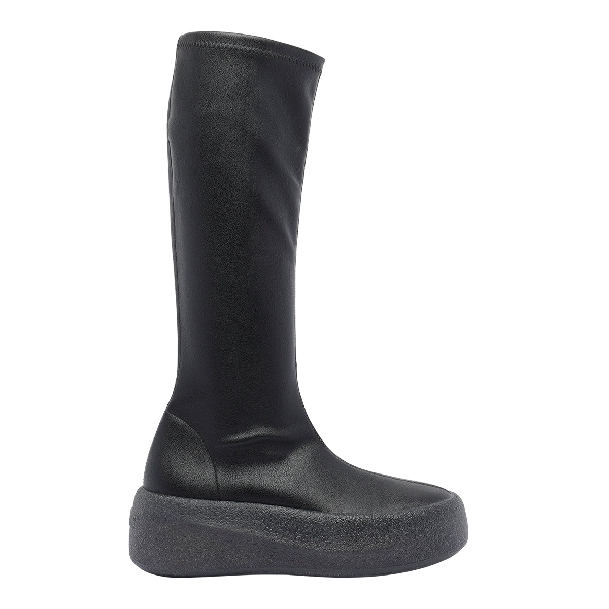 Vic Matie Boots Black Leather/rubber Sole