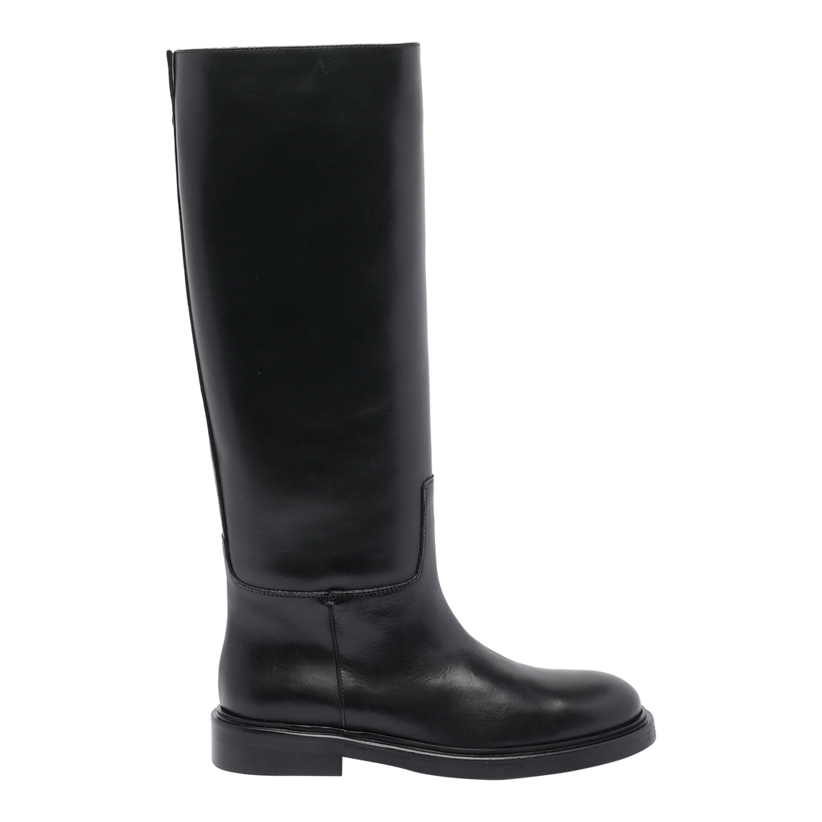 Poeve Boots Black Leather/leather Sole