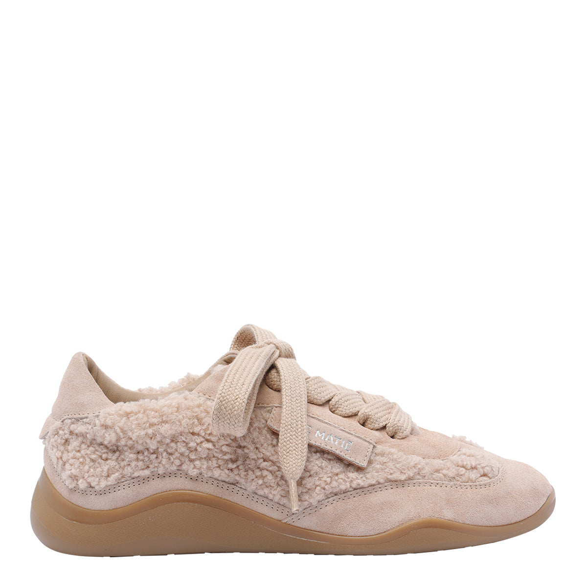 Vic Matie Sneakers Beige Suede Leather/rubber Sole