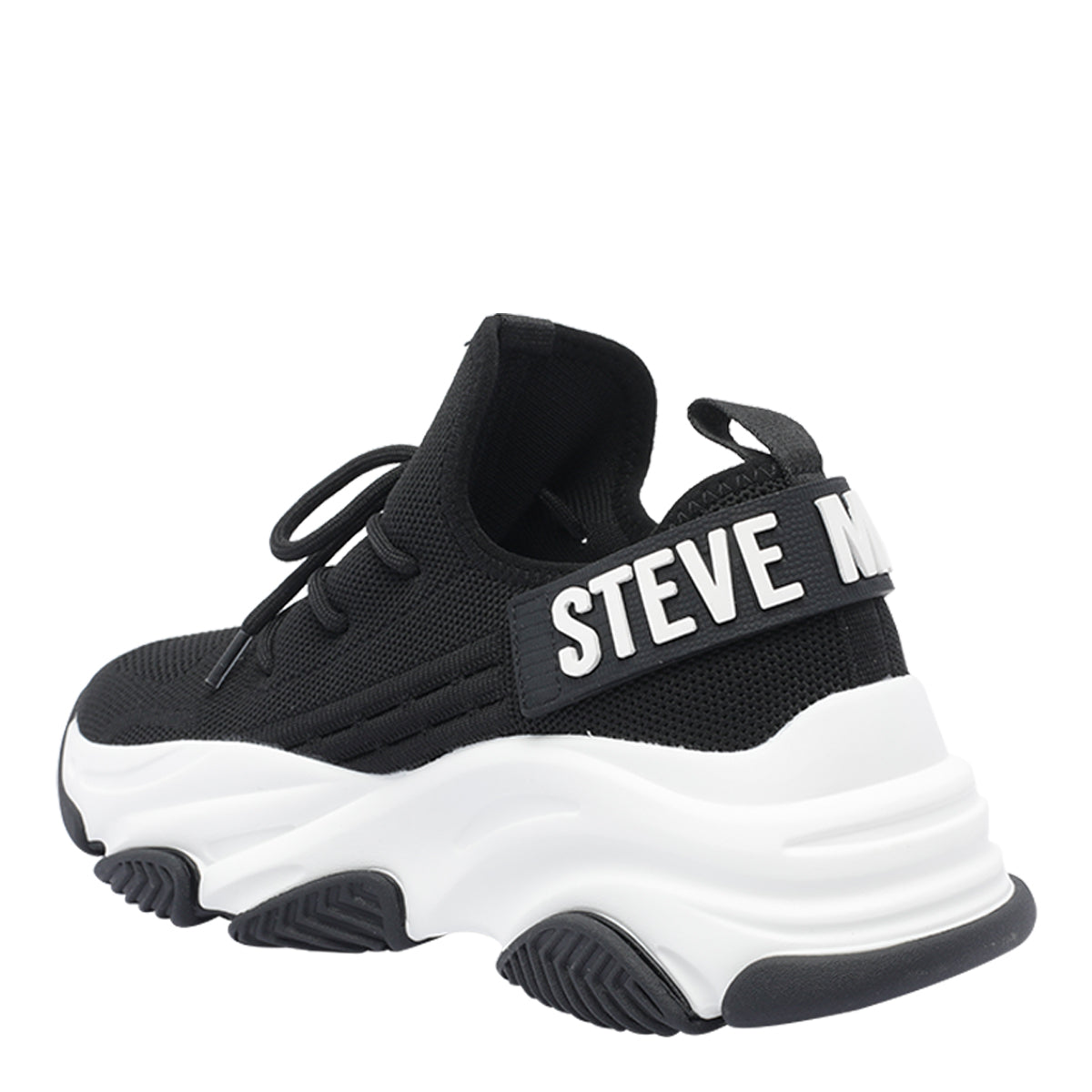 Steve Madden Sneakers Black Fabric/rubber Sole