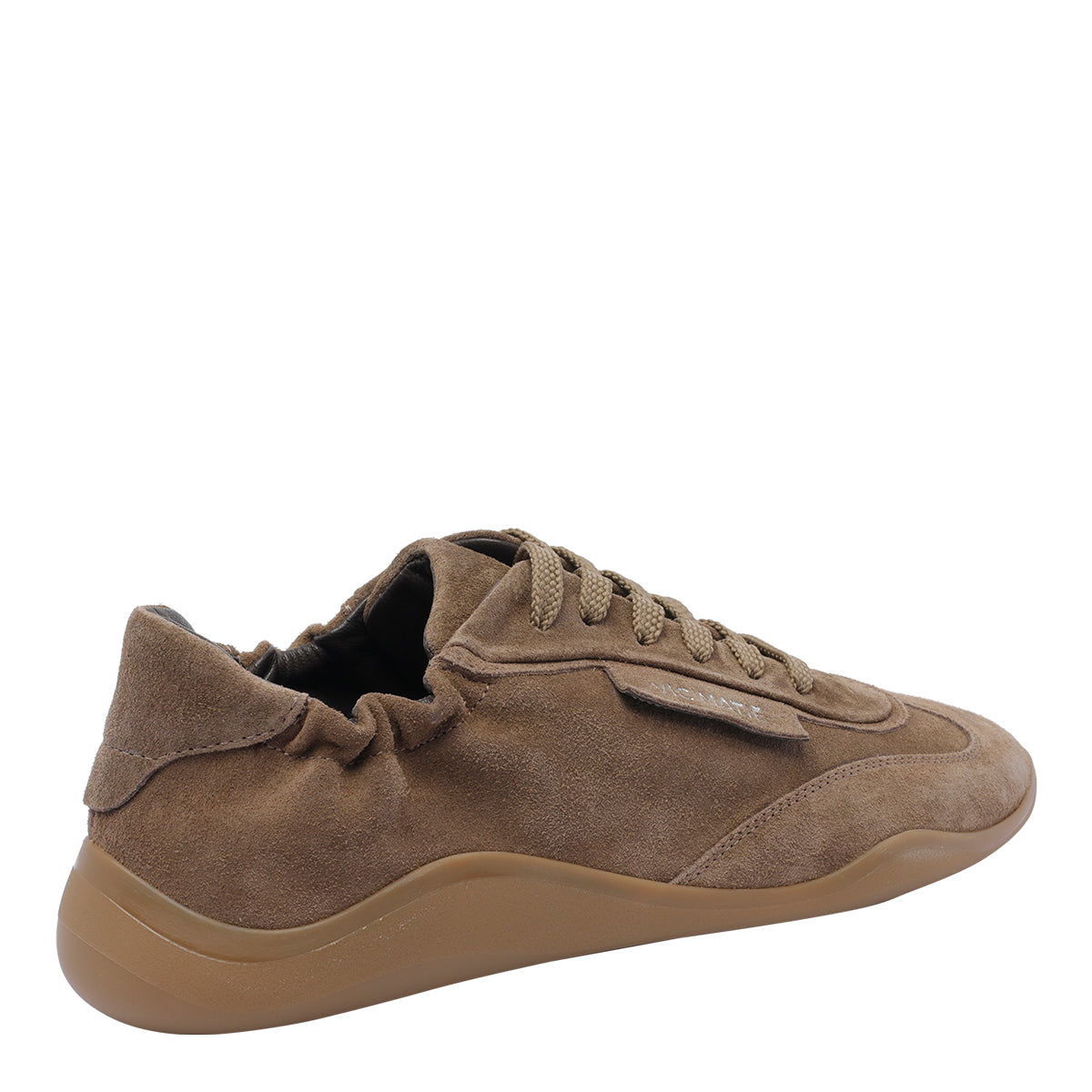 Vic Matie Sneakers Brown Leather/rubber Sole