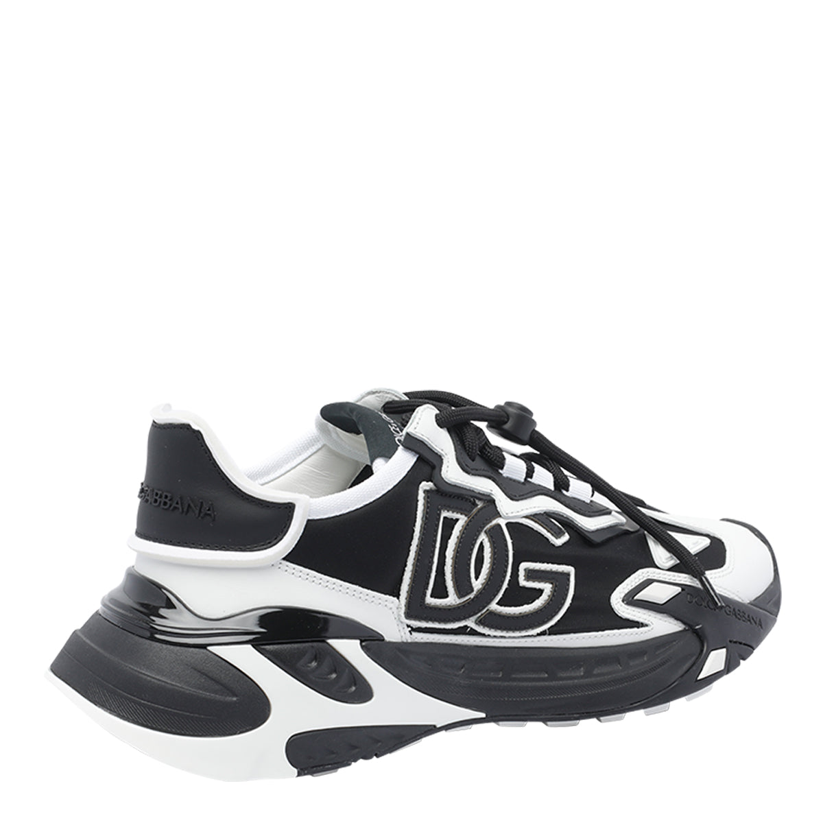 Dolce & Gabbana Sneakers White Fabric+leather/rubber Sole