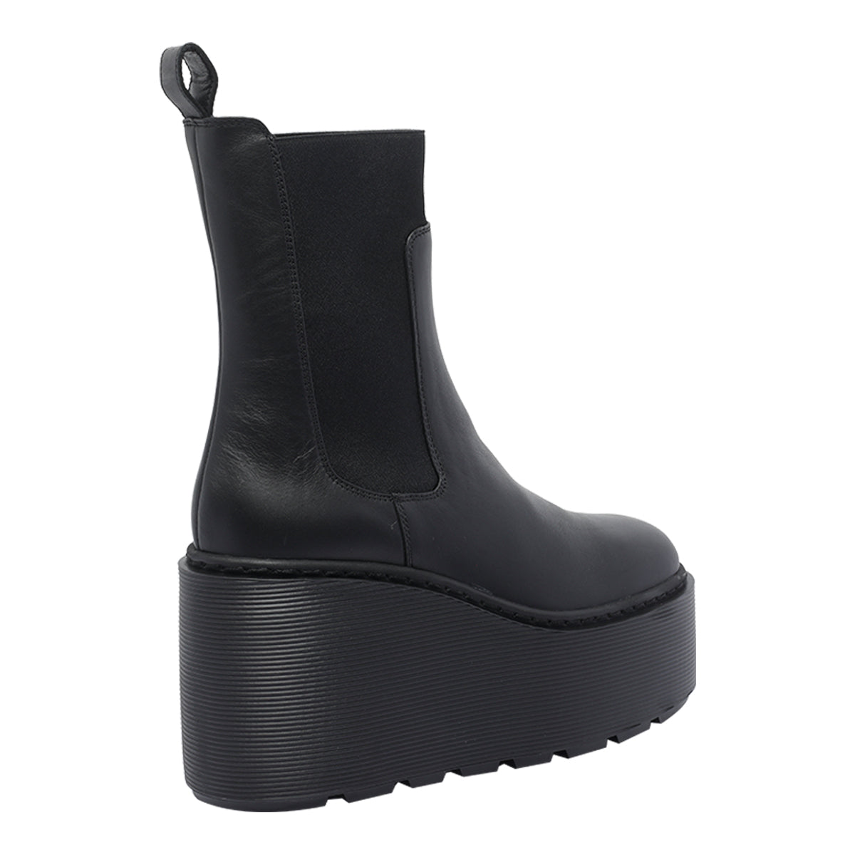 Vic Matie Boots Black Fabric+leather/rubber Sole