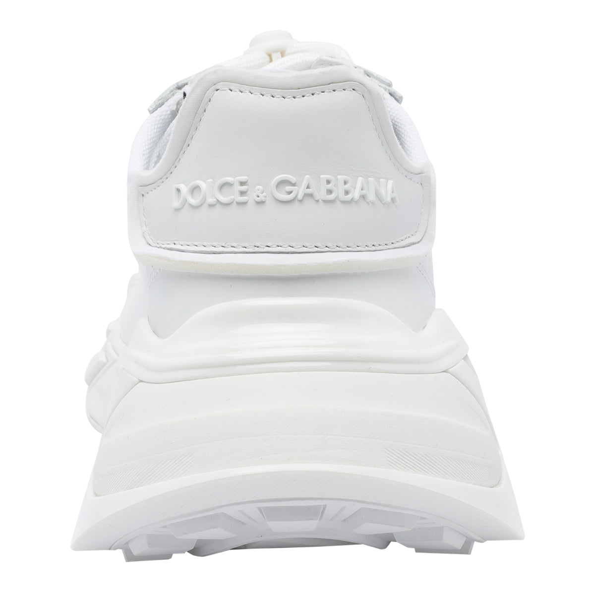 Dolce & Gabbana Sneakers White Fabric+leather/rubber Sole
