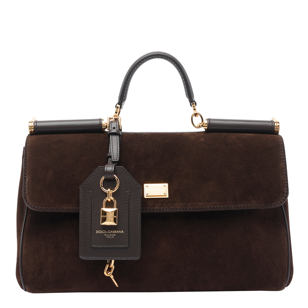 Dolce & Gabbana Bags Brown Suede Calf Leather