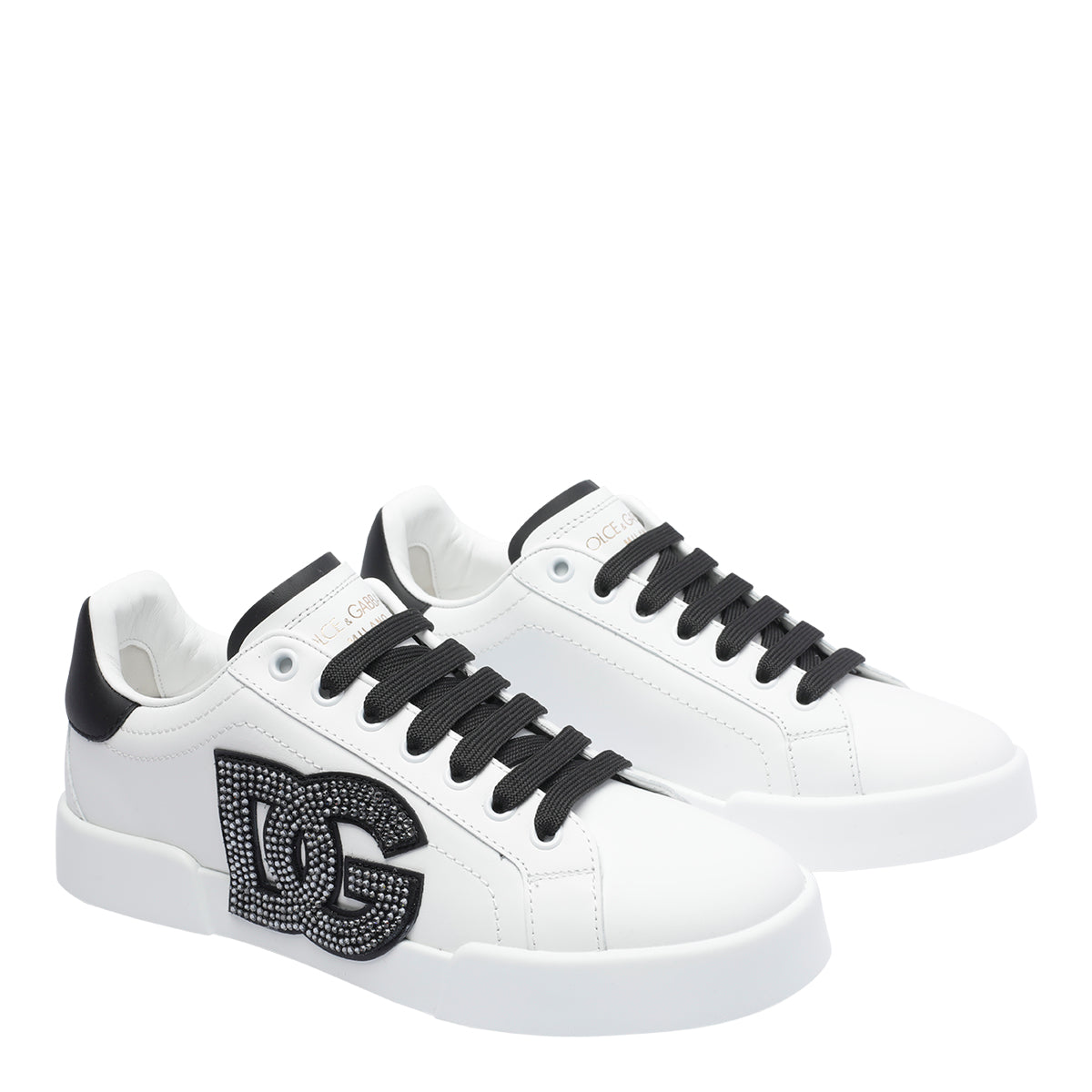 Dolce & Gabbana Sneakers White Leather/rubber Sole