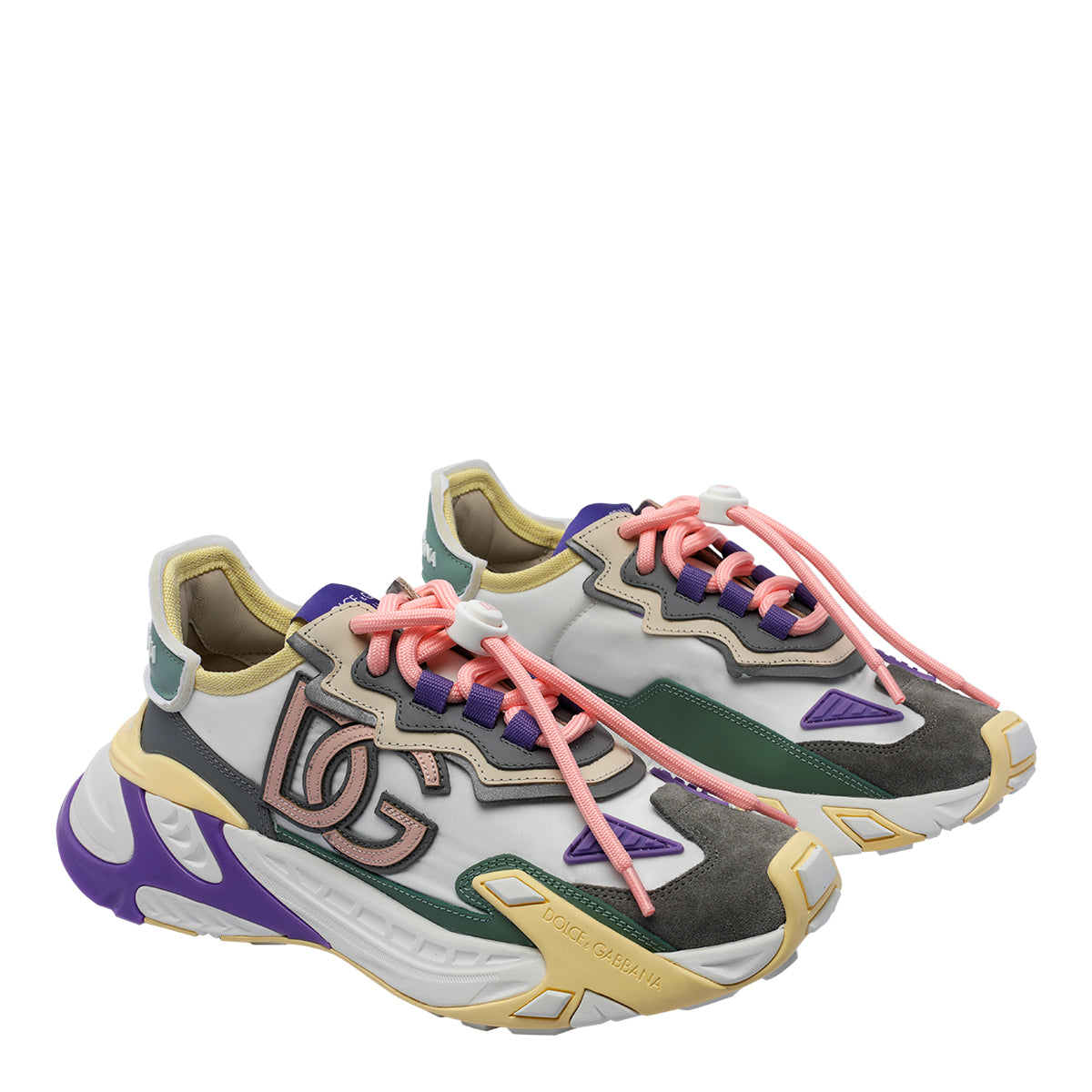 Dolce & Gabbana Sneakers Multicolour Fabric+leather/rubber Sole