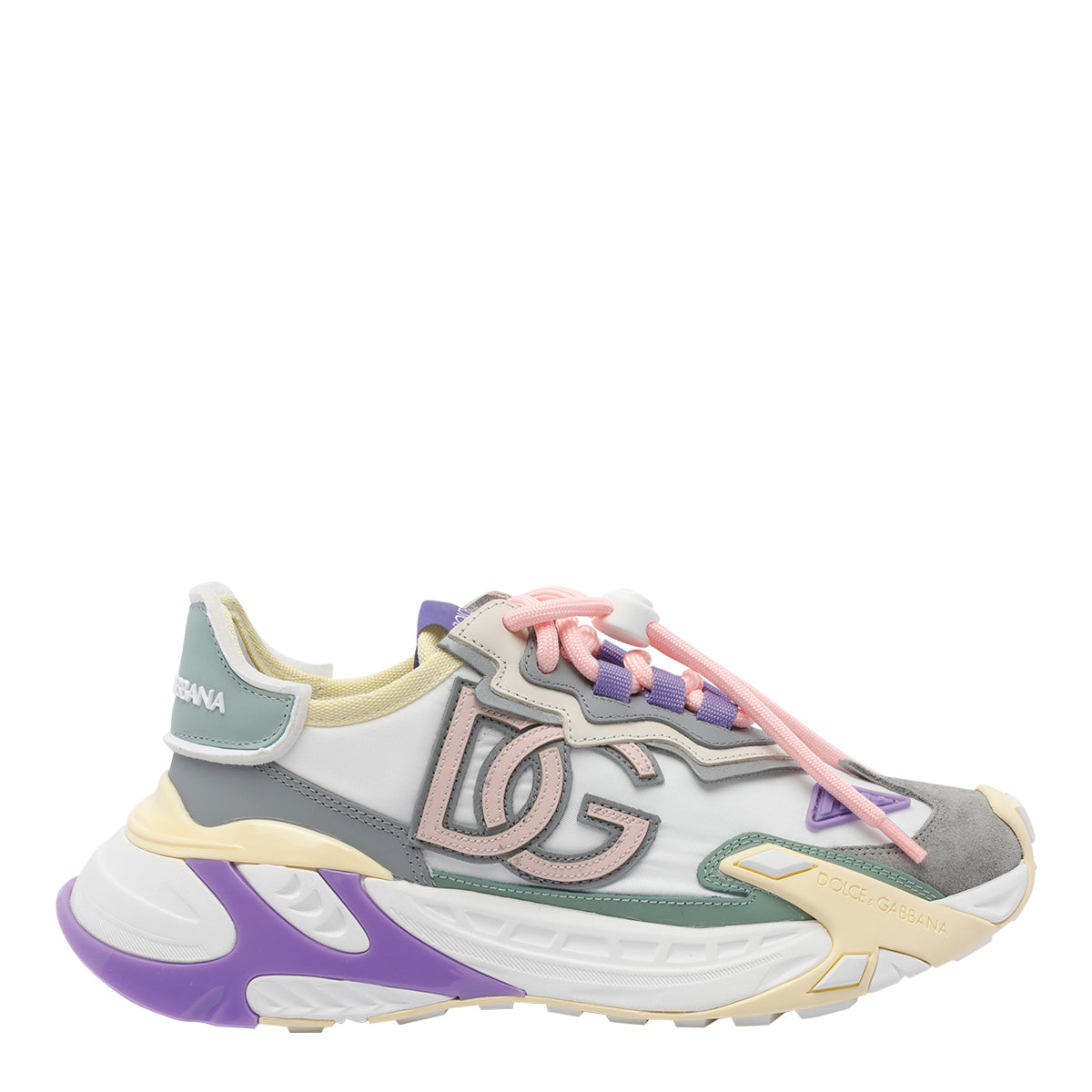 Dolce & Gabbana Sneakers Multicolour Fabric+leather/rubber Sole