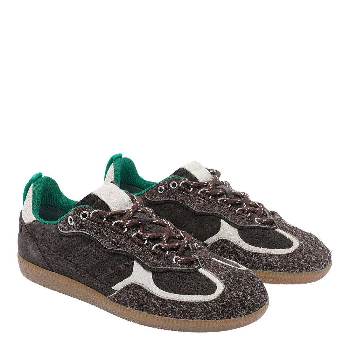 ALOHAS Sneakers Brown Suede Leather/rubber Sole