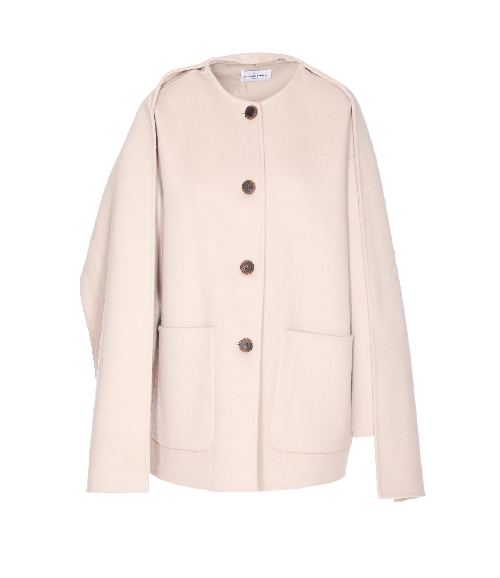 The Dynamis Studio Coats White Wool