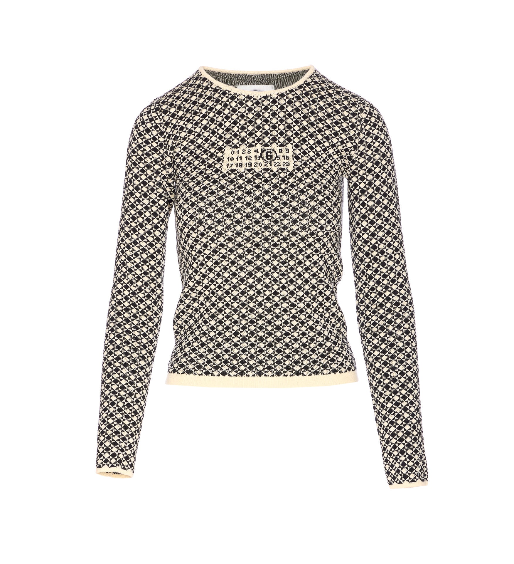 Mm6 Maison Margiela Sweaters White Cotton