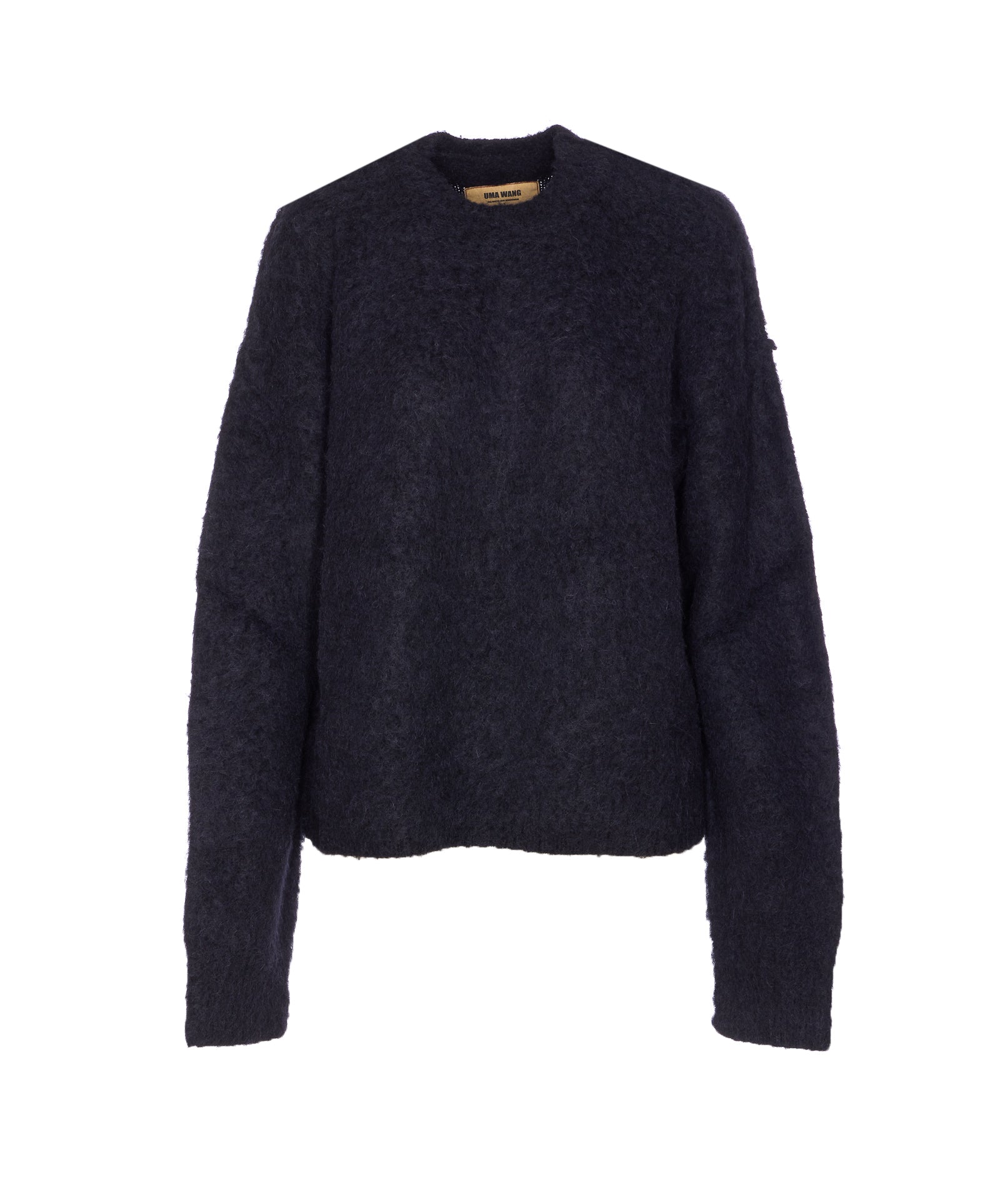 Uma Wang Sweaters Blue Alpaca