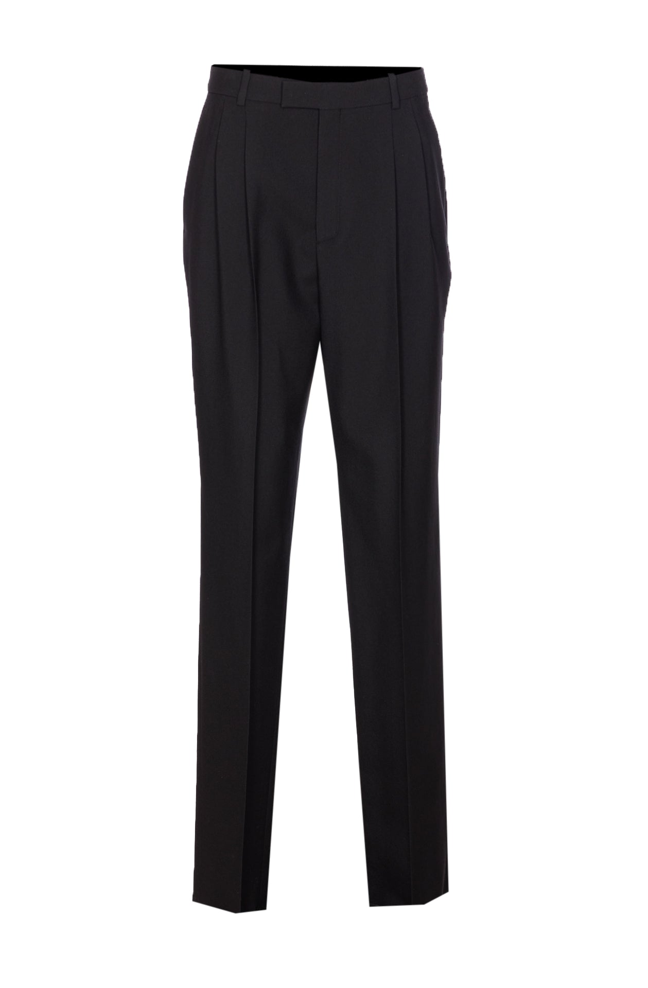 Saint Laurent Trousers Black Wool