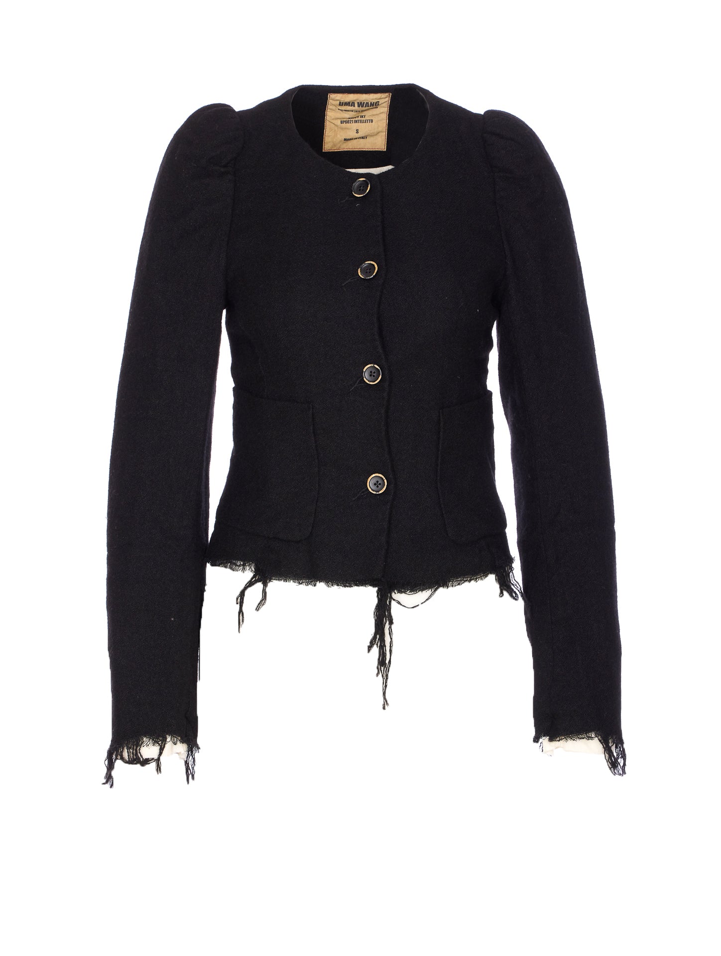 Uma Wang Jackets Black Wool