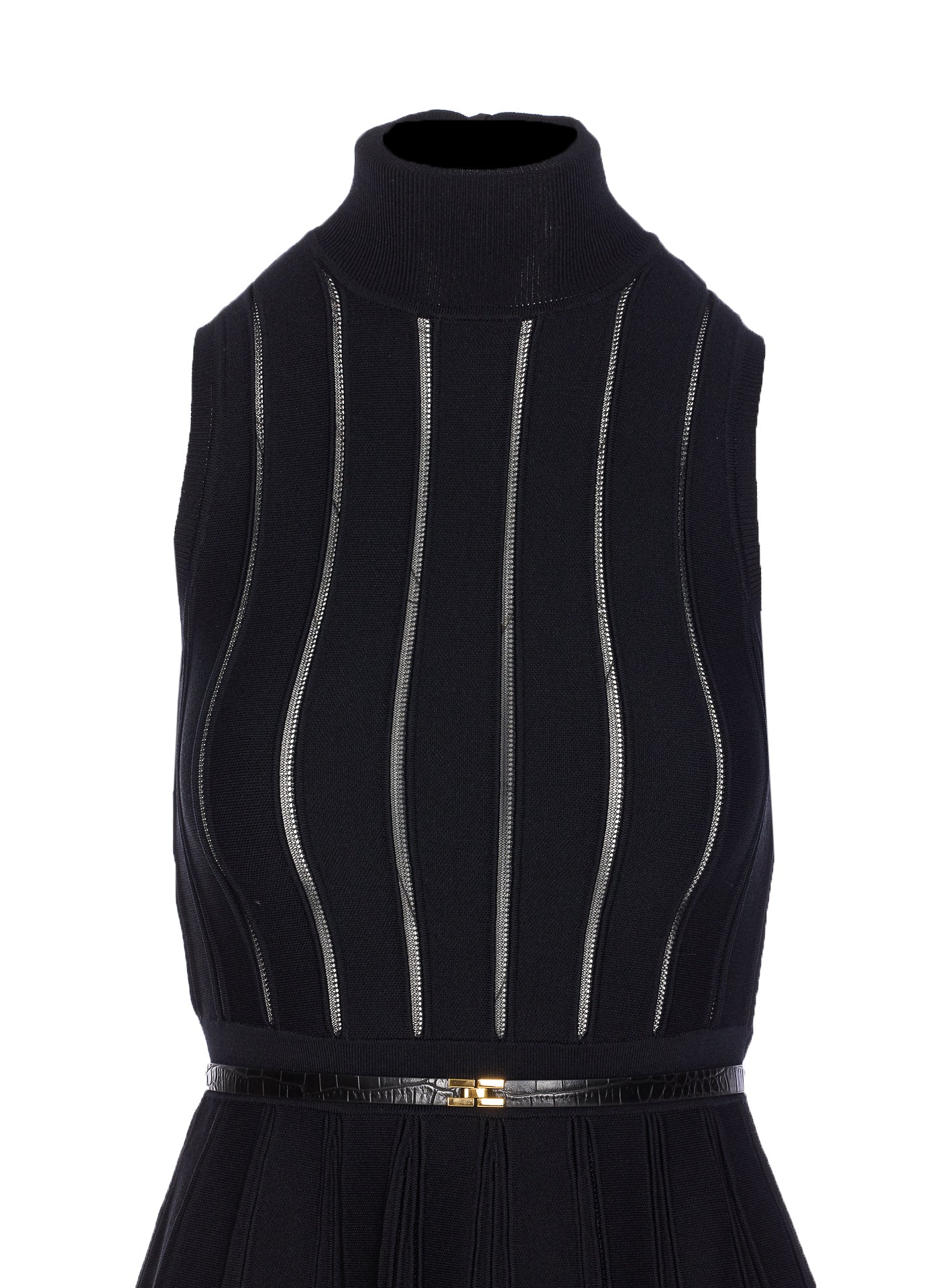 Elisabetta Franchi Dresses Black Viscose