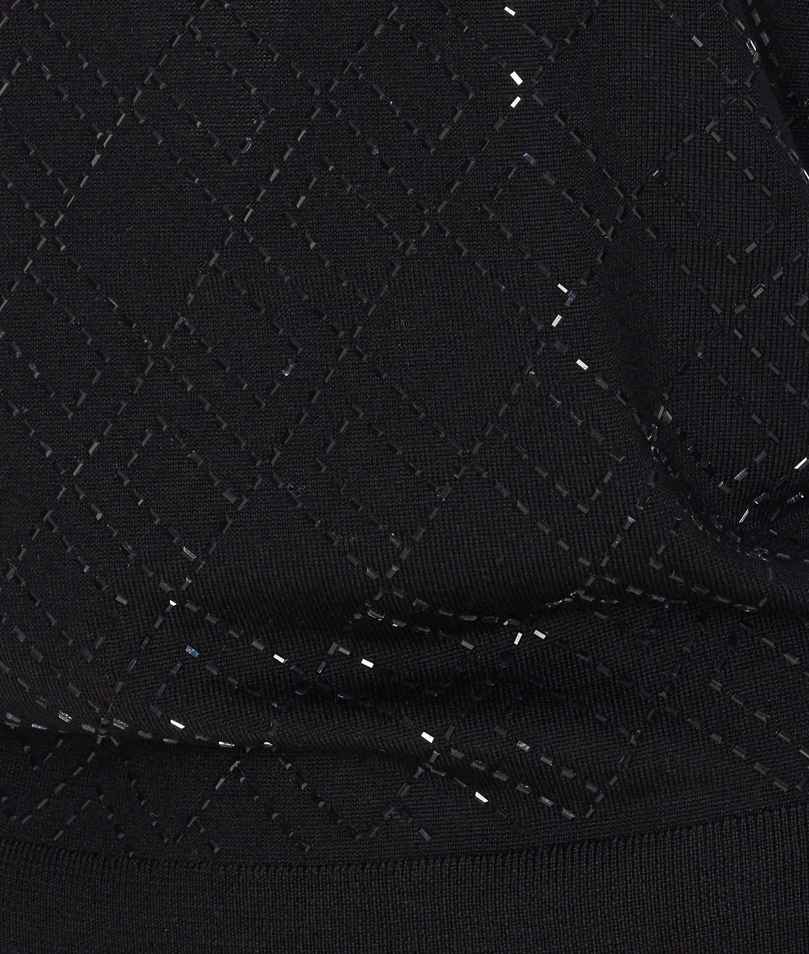 Elisabetta Franchi Top Black Wool