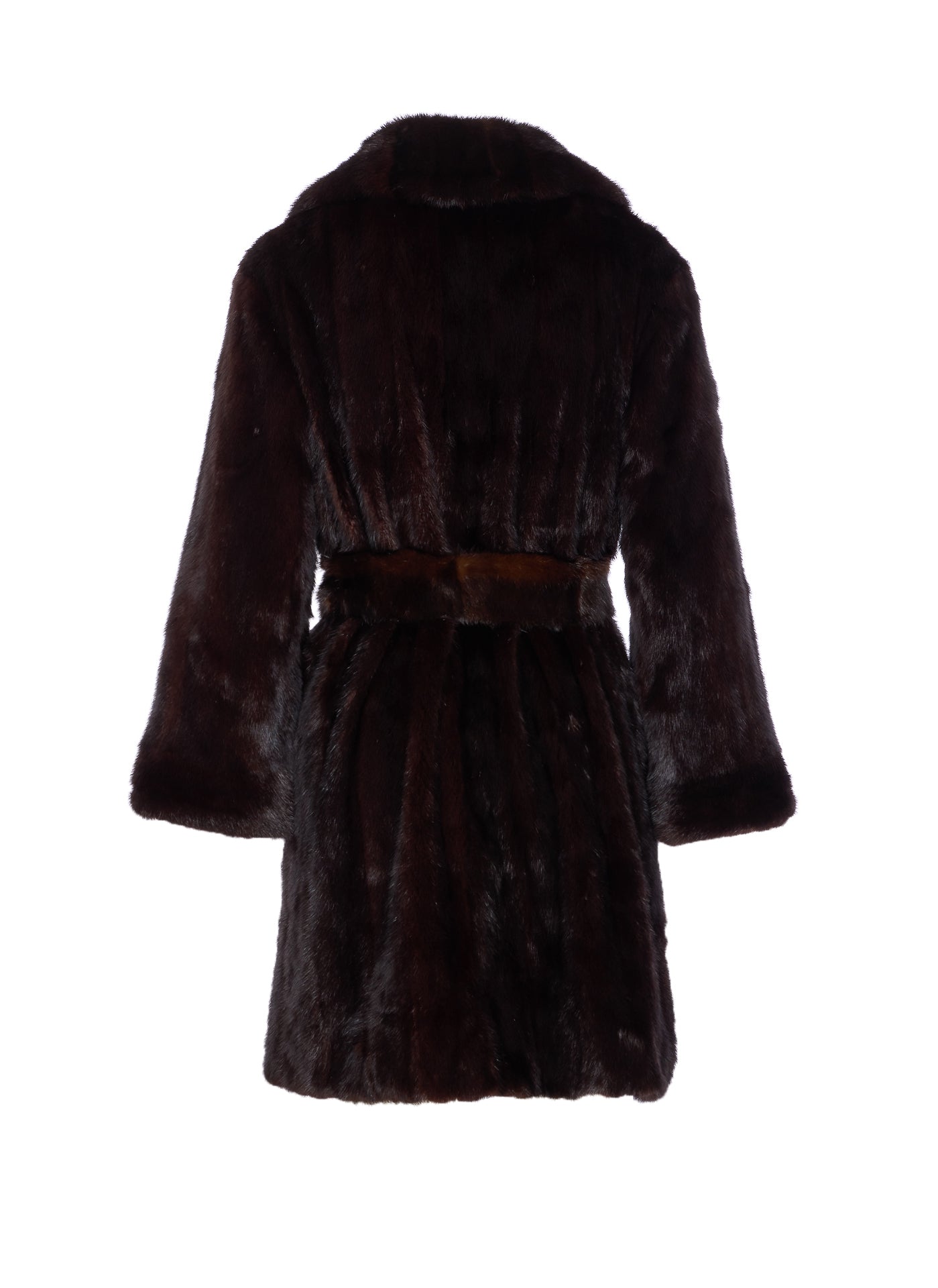 Iacopa Coats Brown Vintage Fur