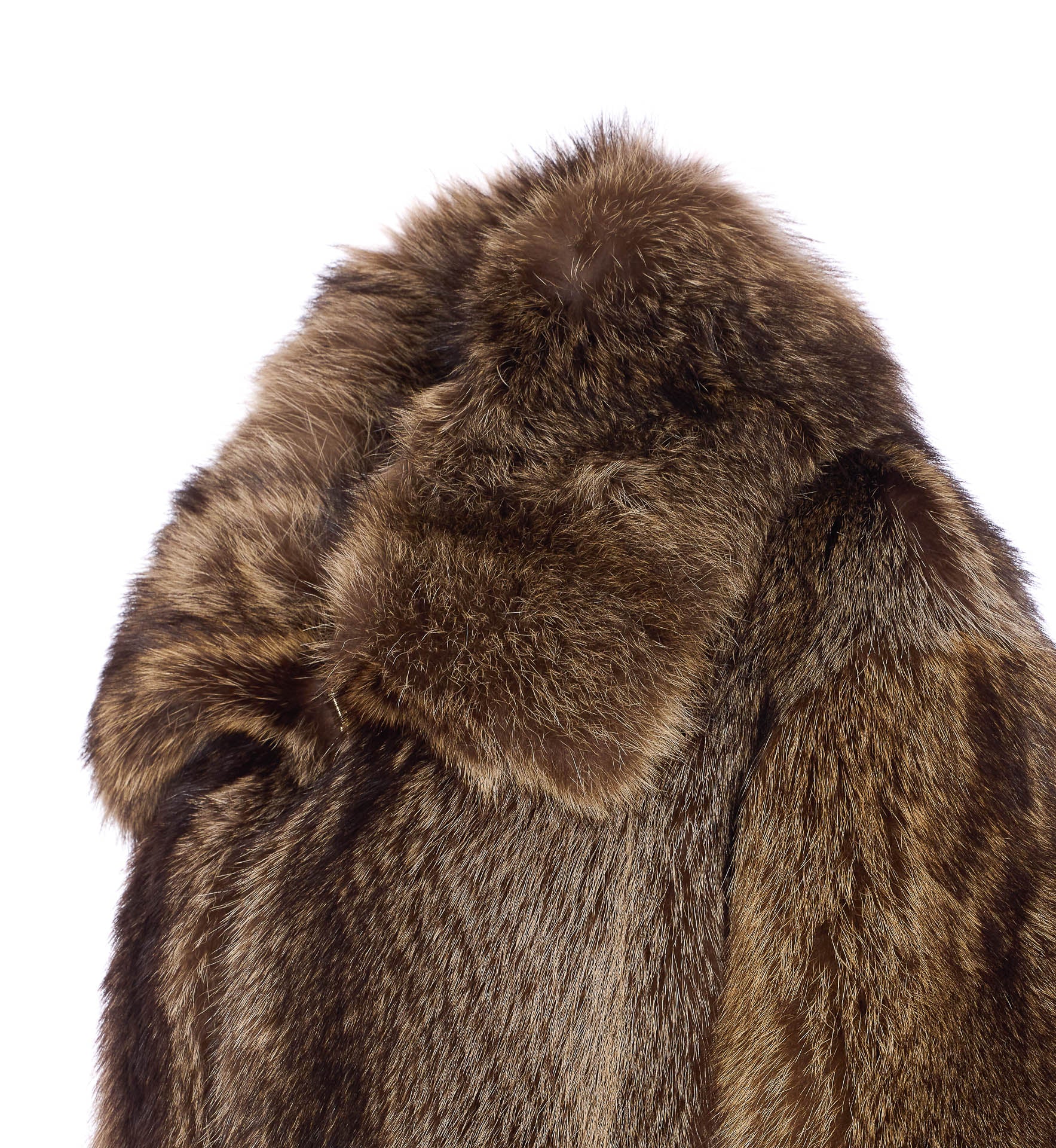 Iacopa Coats Beige Vintage Fur