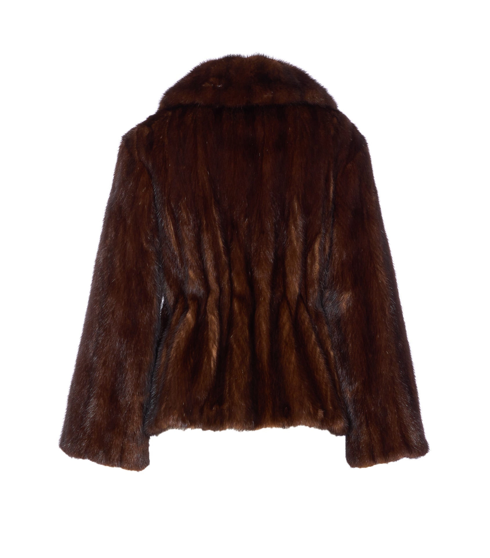 Iacopa Coats Brown Vintage Fur