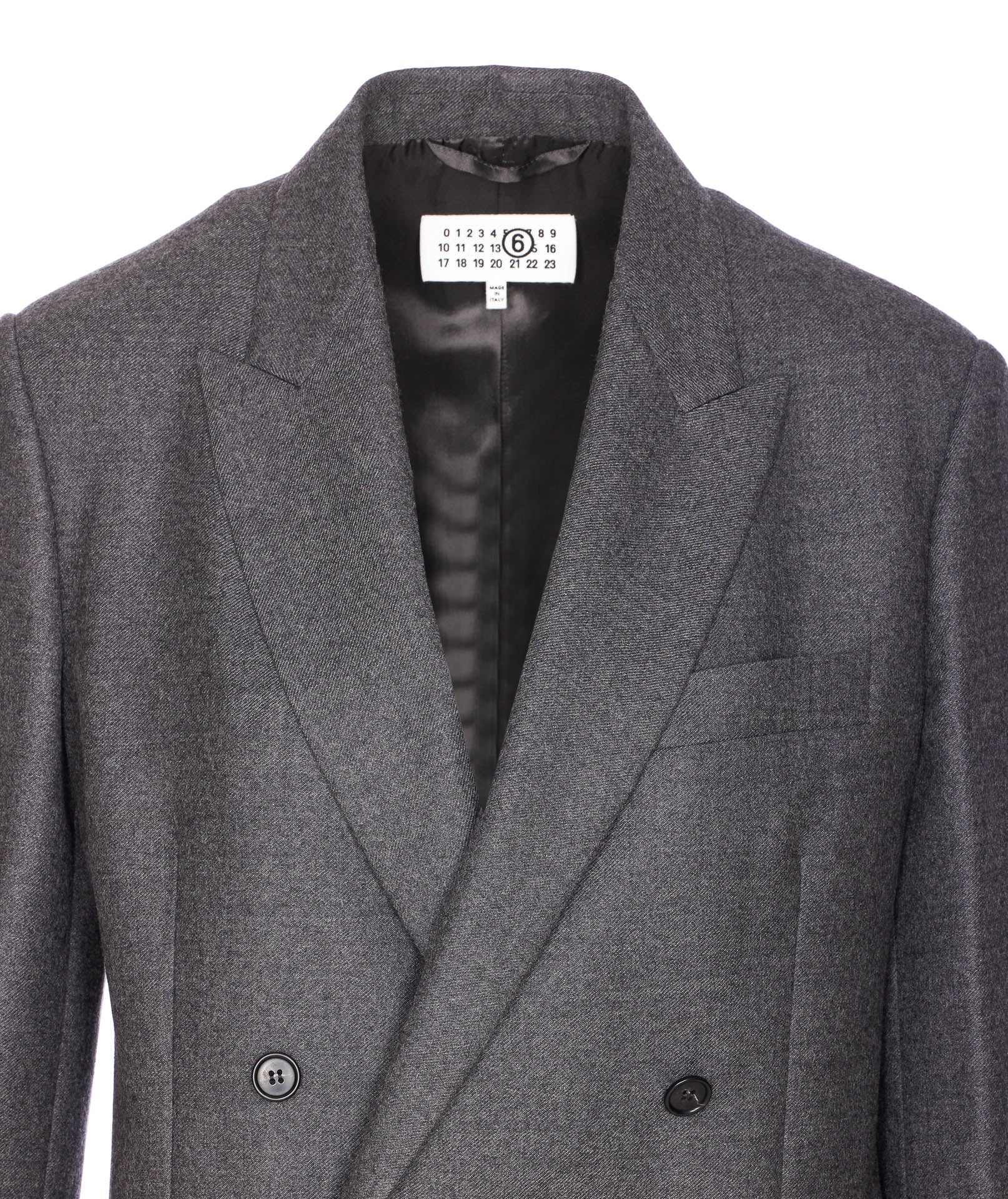 Mm6 Maison Margiela Jackets Grey Virgin Wool