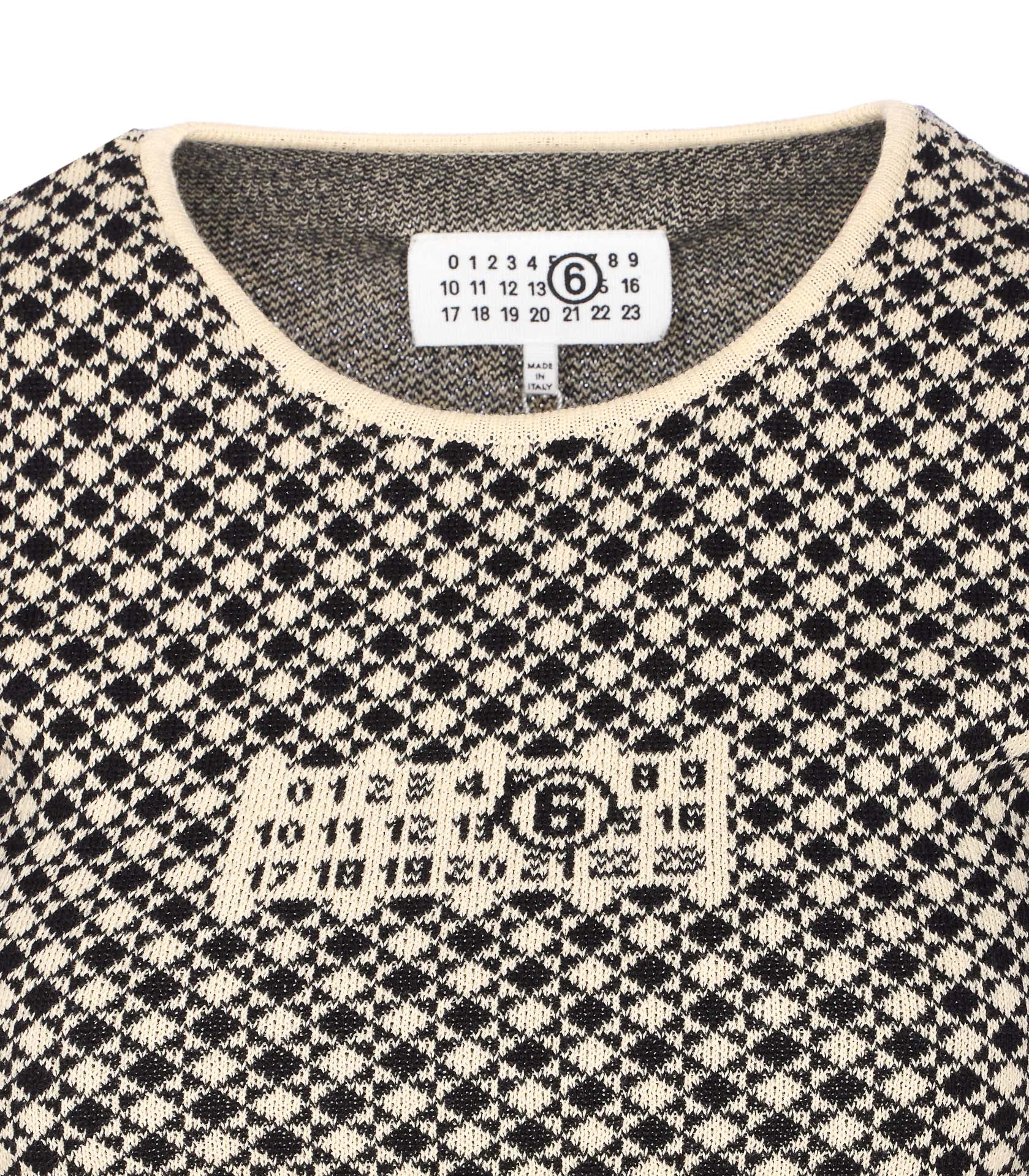 Mm6 Maison Margiela Sweaters White Cotton