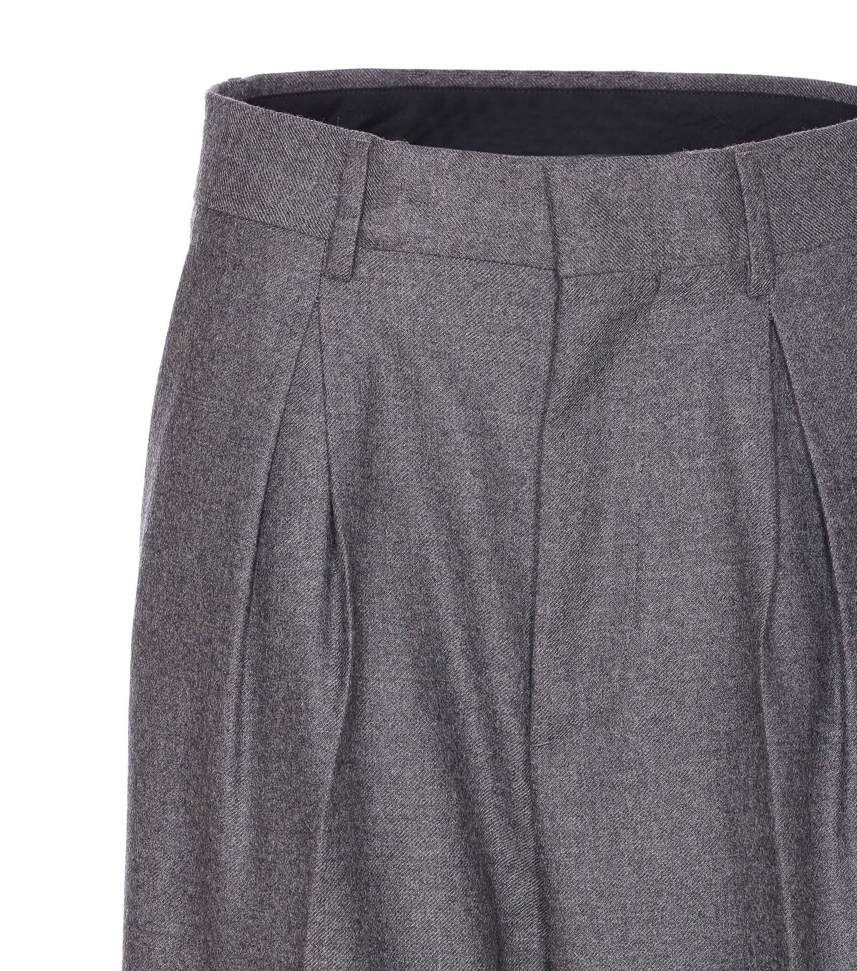 MM6 Maison Margiela Trousers Grey Virgin Wool
