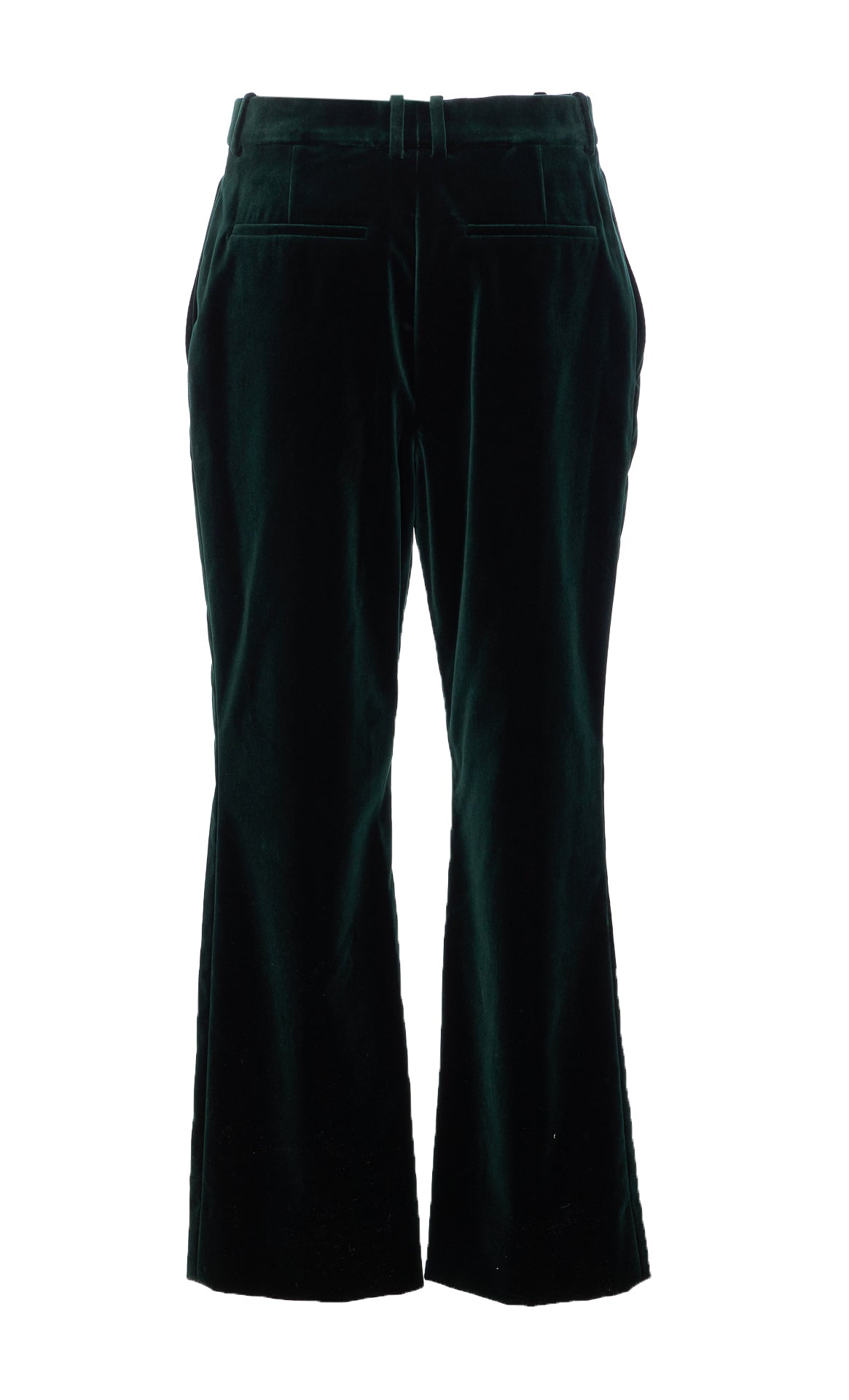 Saint Laurent Trousers Green Cotton