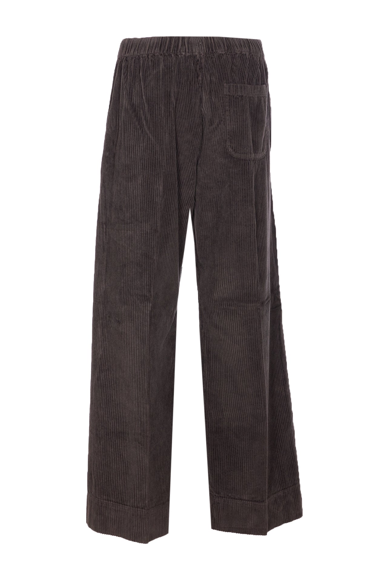 True Avenue Trousers Grey Cotton